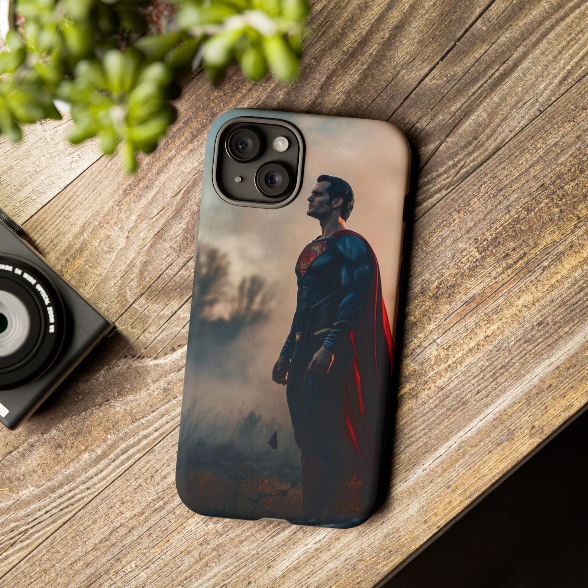 Henry Cavil Superman Tough Cases for iPhones, Samsung, and Pixel