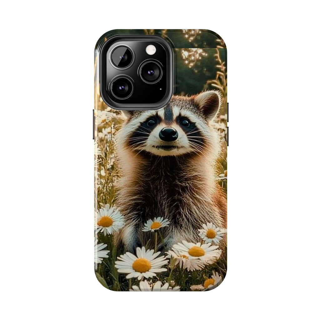 Cute Raccoon Theme Phone Cases for iPhones & Samsung Phones