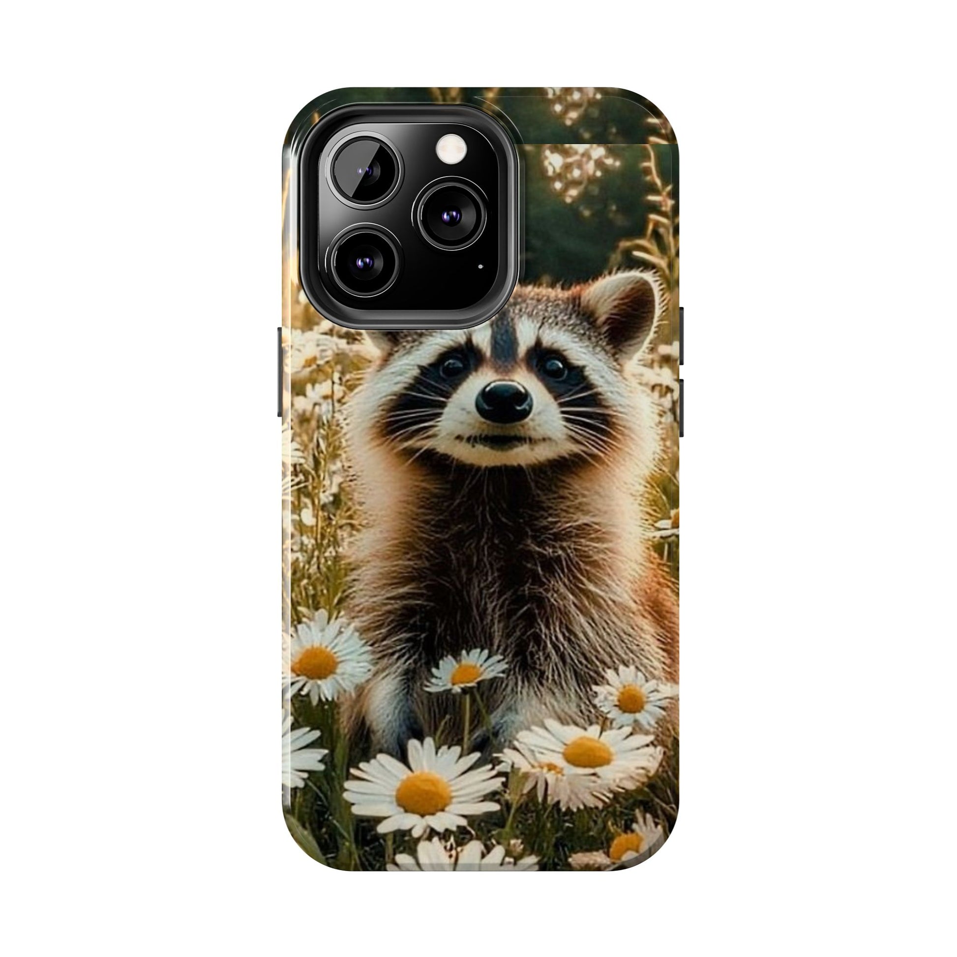 Cute Raccoon Theme Phone Cases for iPhones & Samsung Phones
