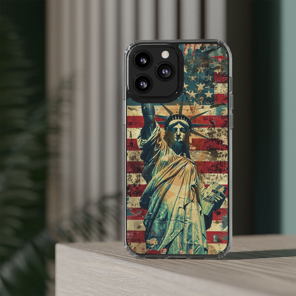 American Iconic Lady Liberty Themed Iphone, Samsung case