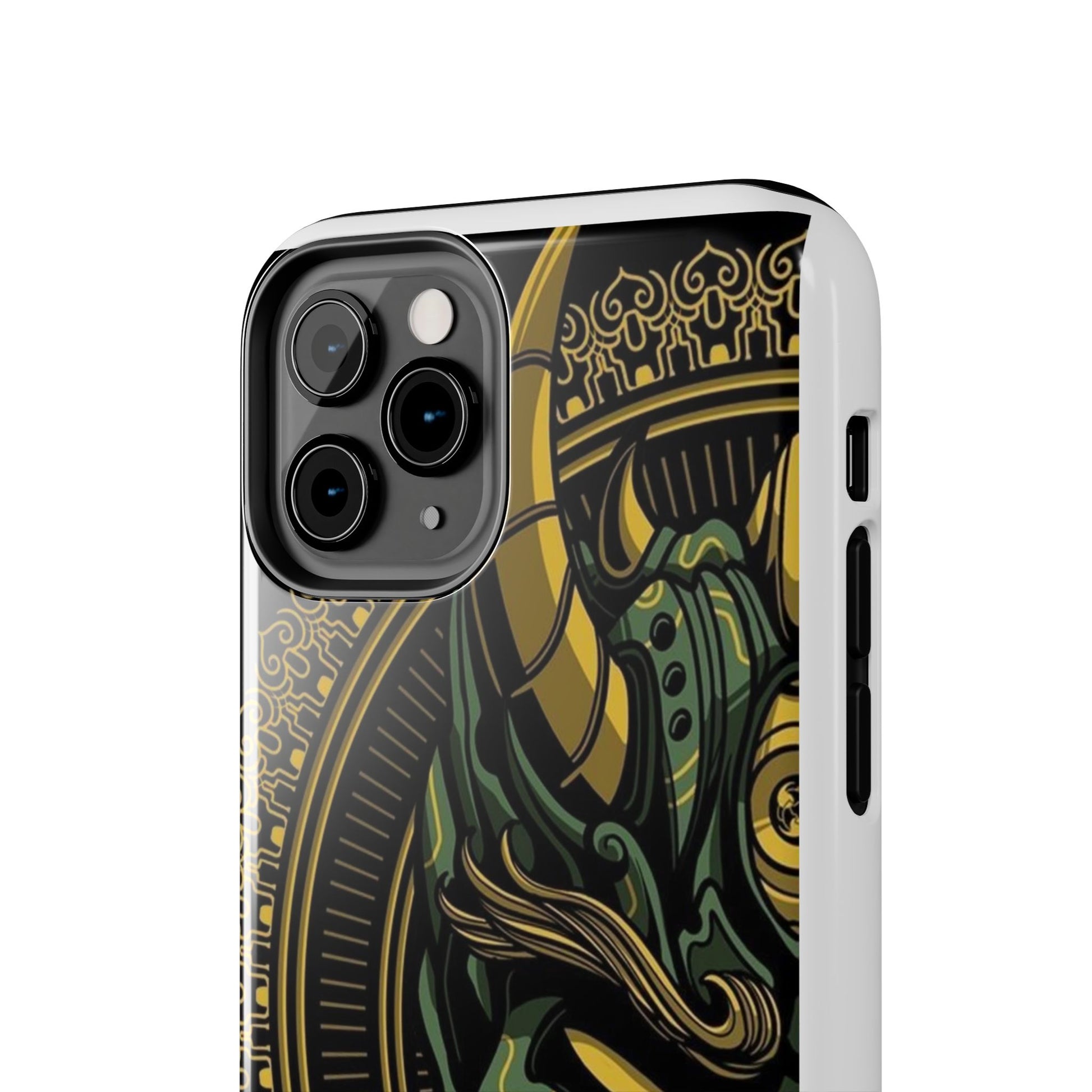 Kabuki Mask Theme Phone Cases for Iphones & Samsung Durable