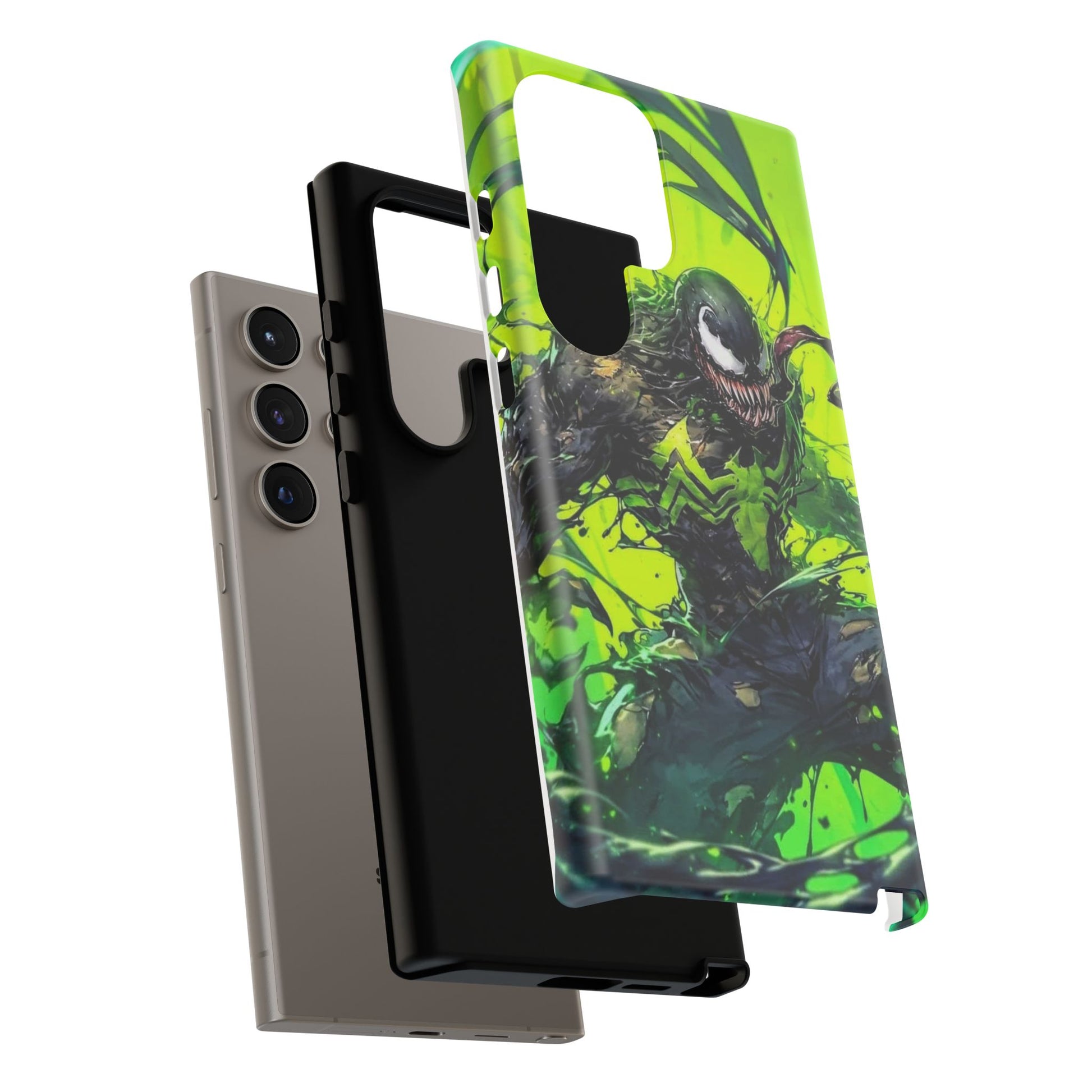Evil Venom Phone Case, Tough Cases, Marvel Comics Phone for iPhones, Samsung, and Pixel