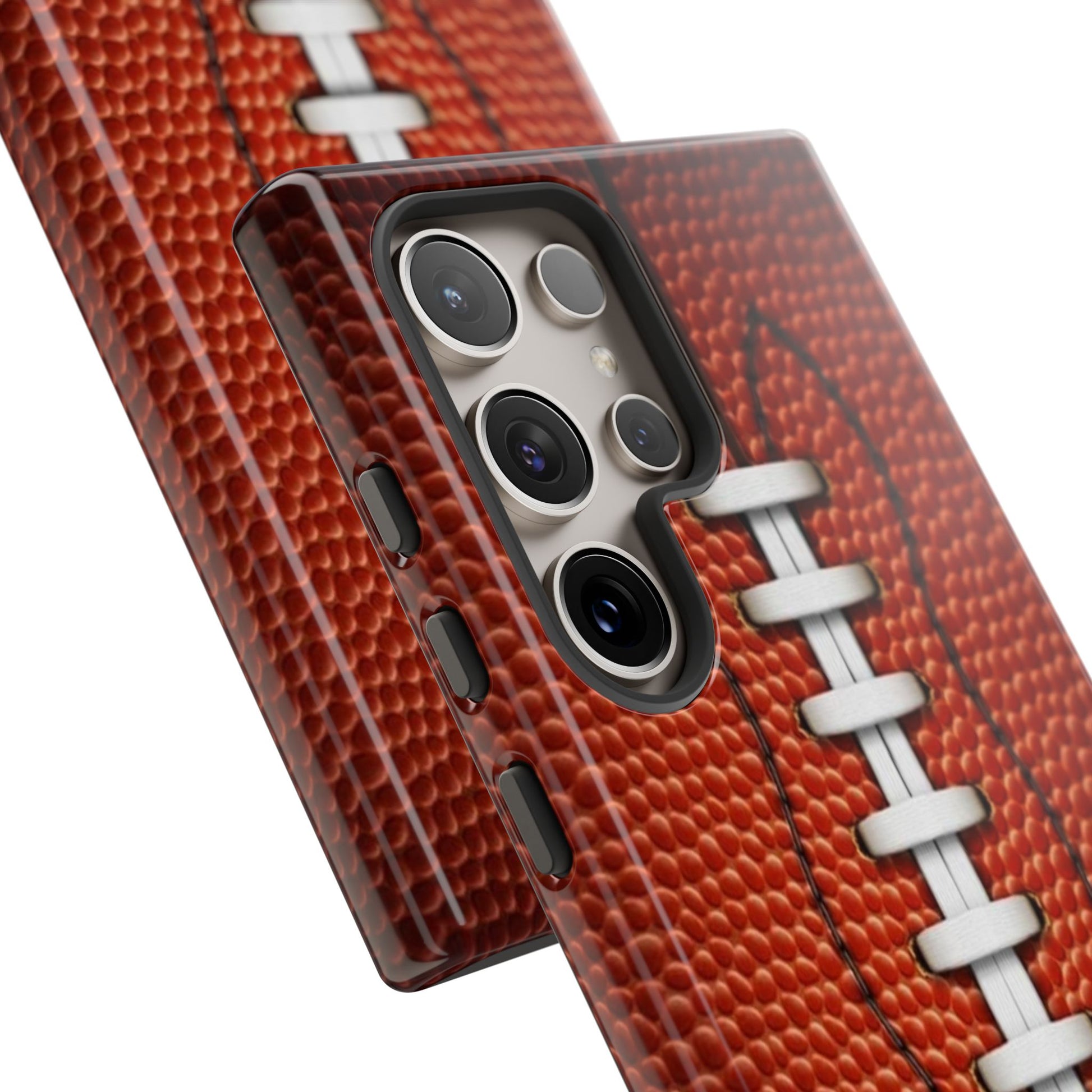 Football Pigskin Print Tough Cases for iPhones, Samsung, and Pixel