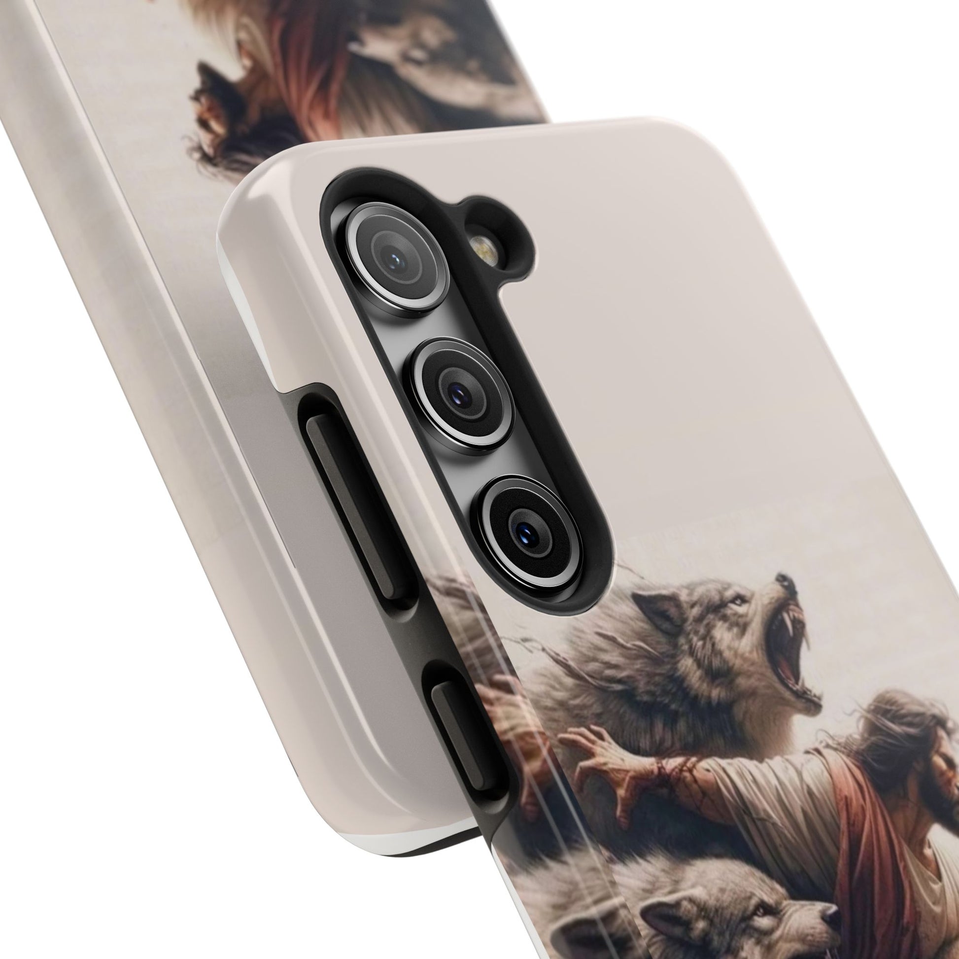 Jesus x Wolves Christian Themed Tough Phone Cases for Iphones & Samsung Phones