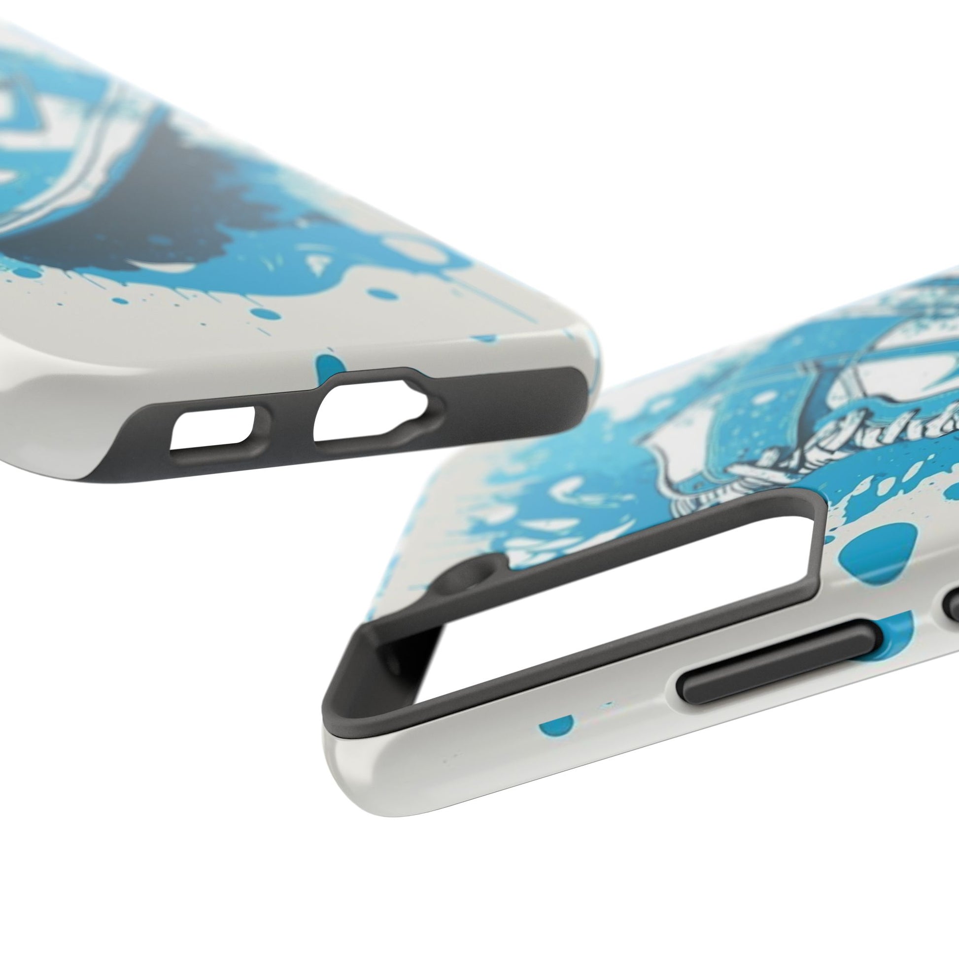 Baby Blue Jordan's Theme Phone Cases for Iphones & Samsung Phones
