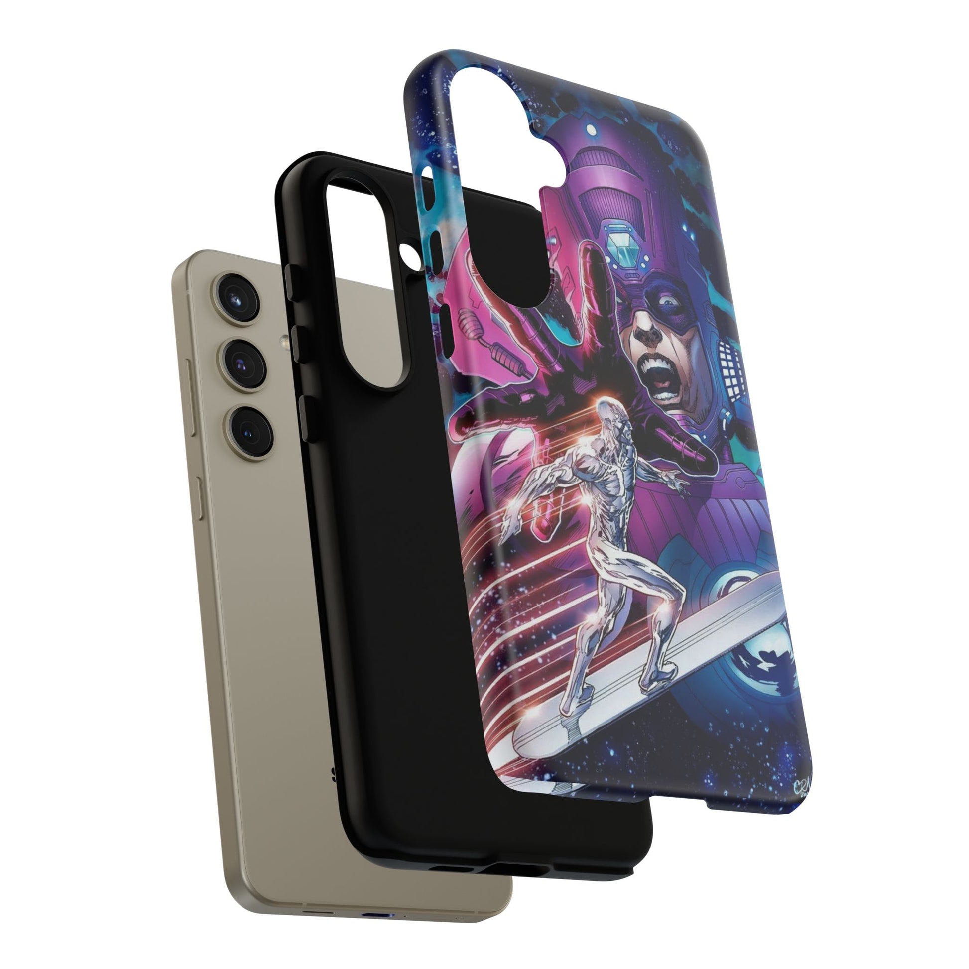 Galactus x Silver Surfer Marvel Phone Case, Tough Cases for iPhones, Samsung, and Pixel