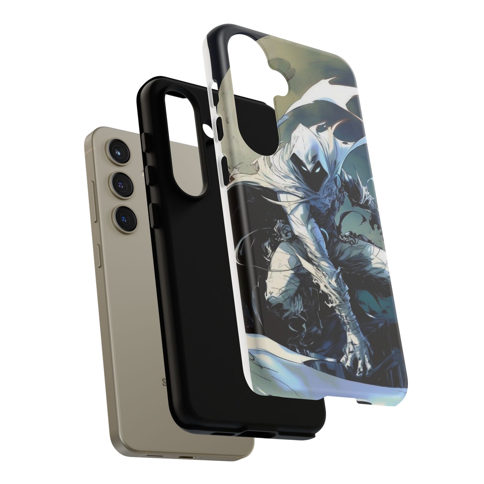 Moon Knight Tough Cases for iPhones, Samsung, and Pixel