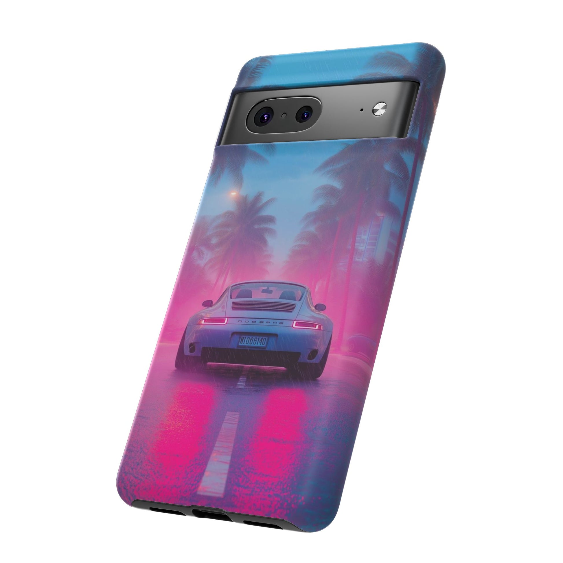 Miami Vice Porsche Phone Case for iPhone, Samsung Galaxy, & Pixel Phones