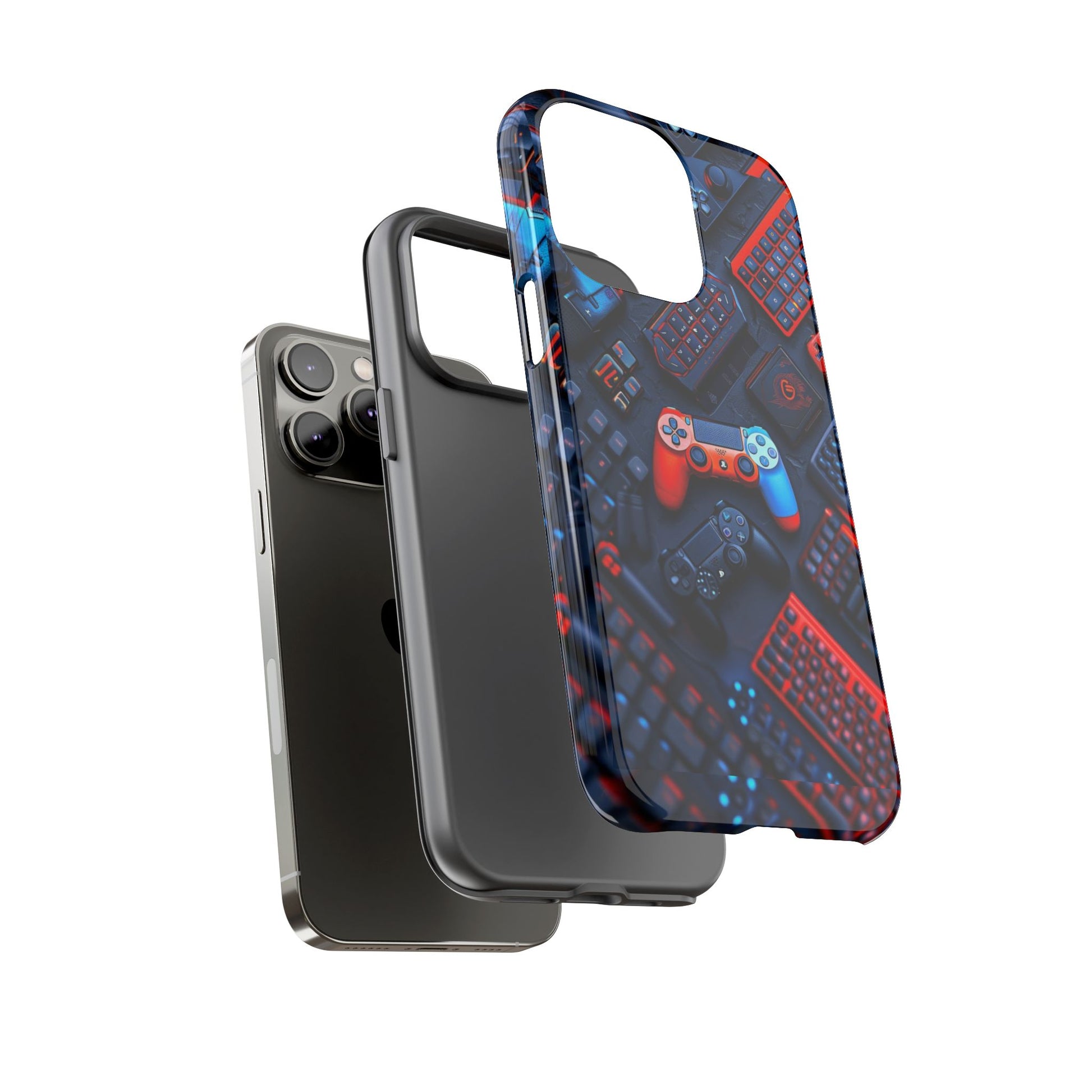 Gamer Themed Controllers Tough Cases for iPhones, Samsung, and Pixel