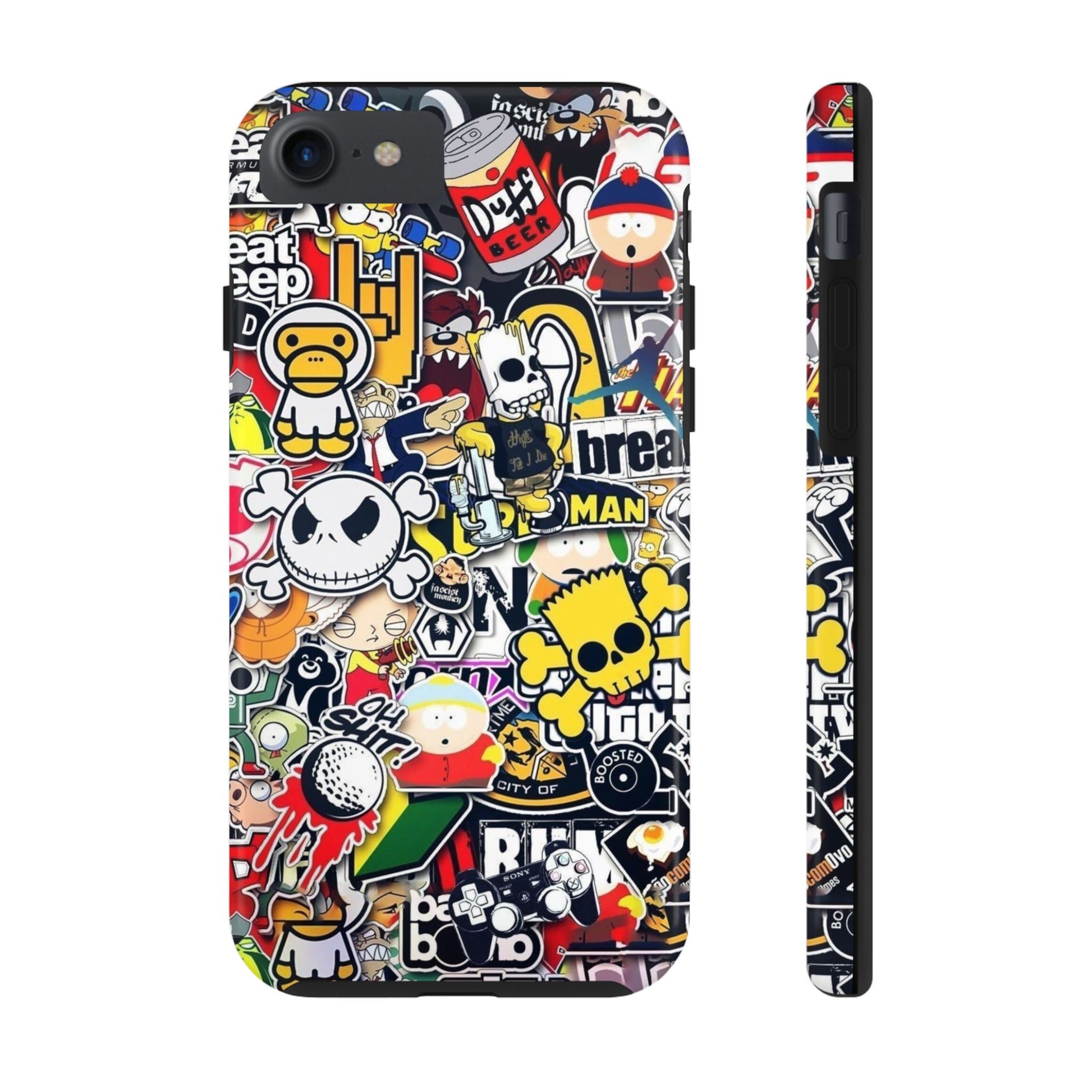 Sticker Bomb Theme Phone Case for iPhone & Samsung Galaxy Phones