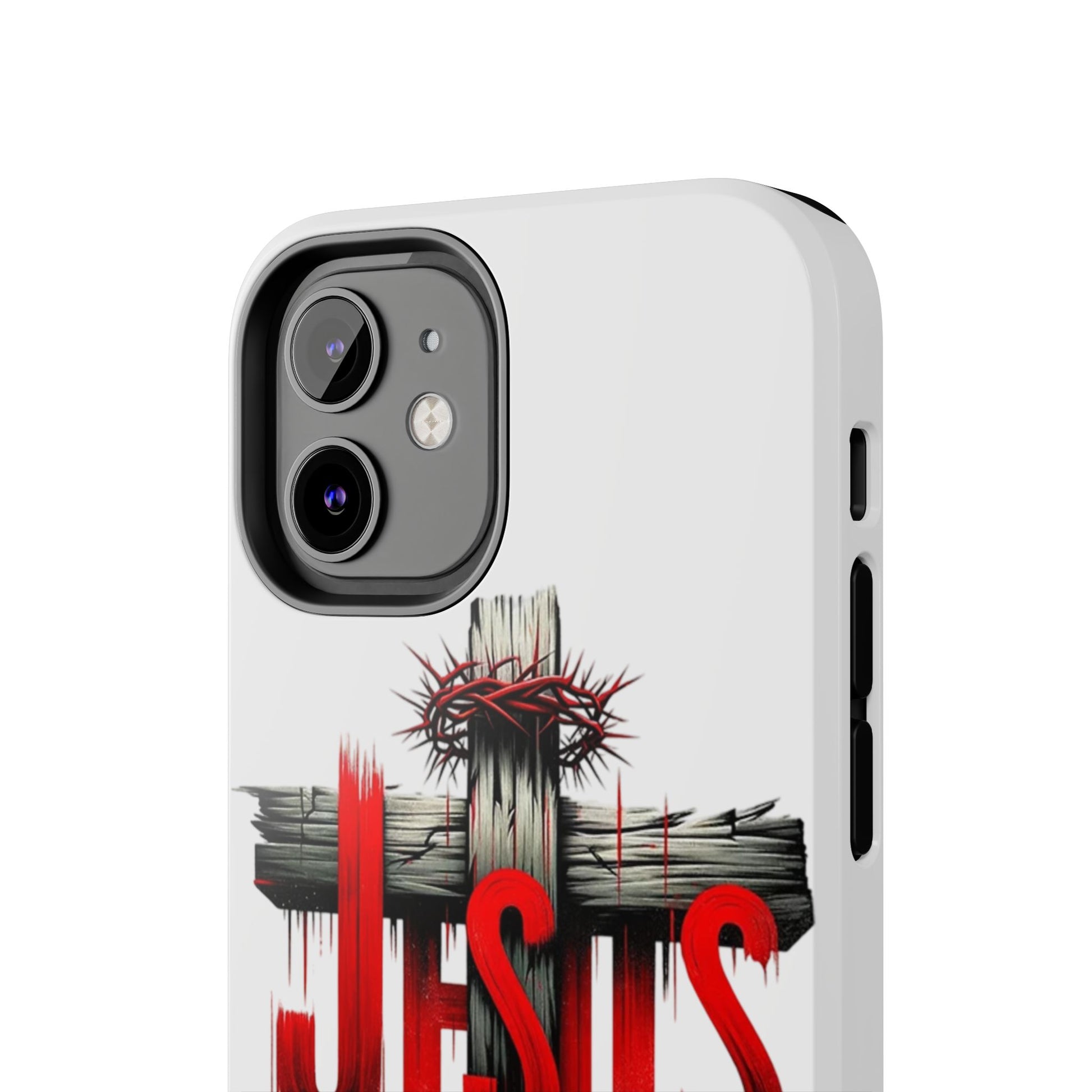 Jesus Cross and Crown Christian Theme Phone Cases for iPhones & Samsung Phones