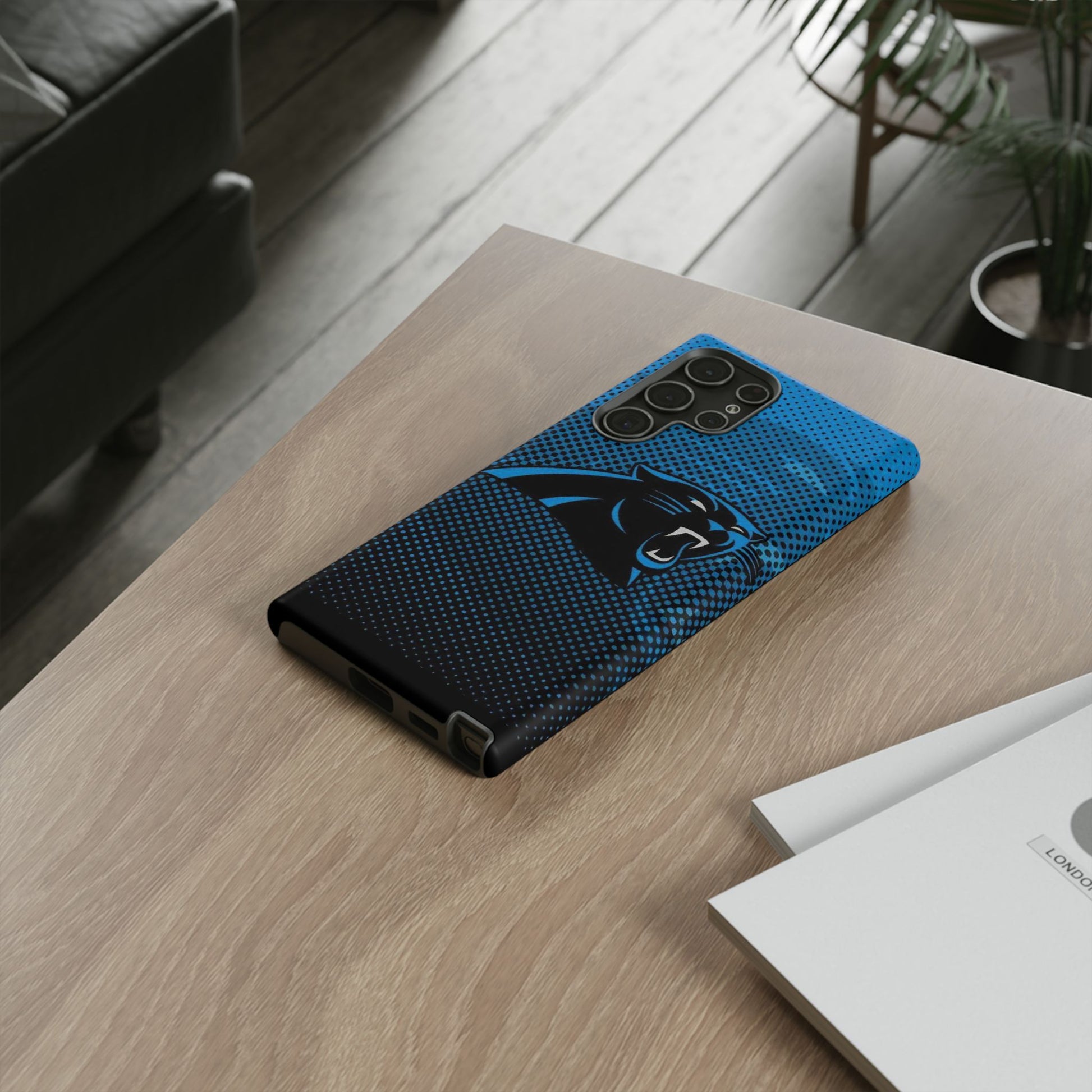 Carolina Panthers Football Logo Tough Cases for iPhones, Samsung, and Pixel