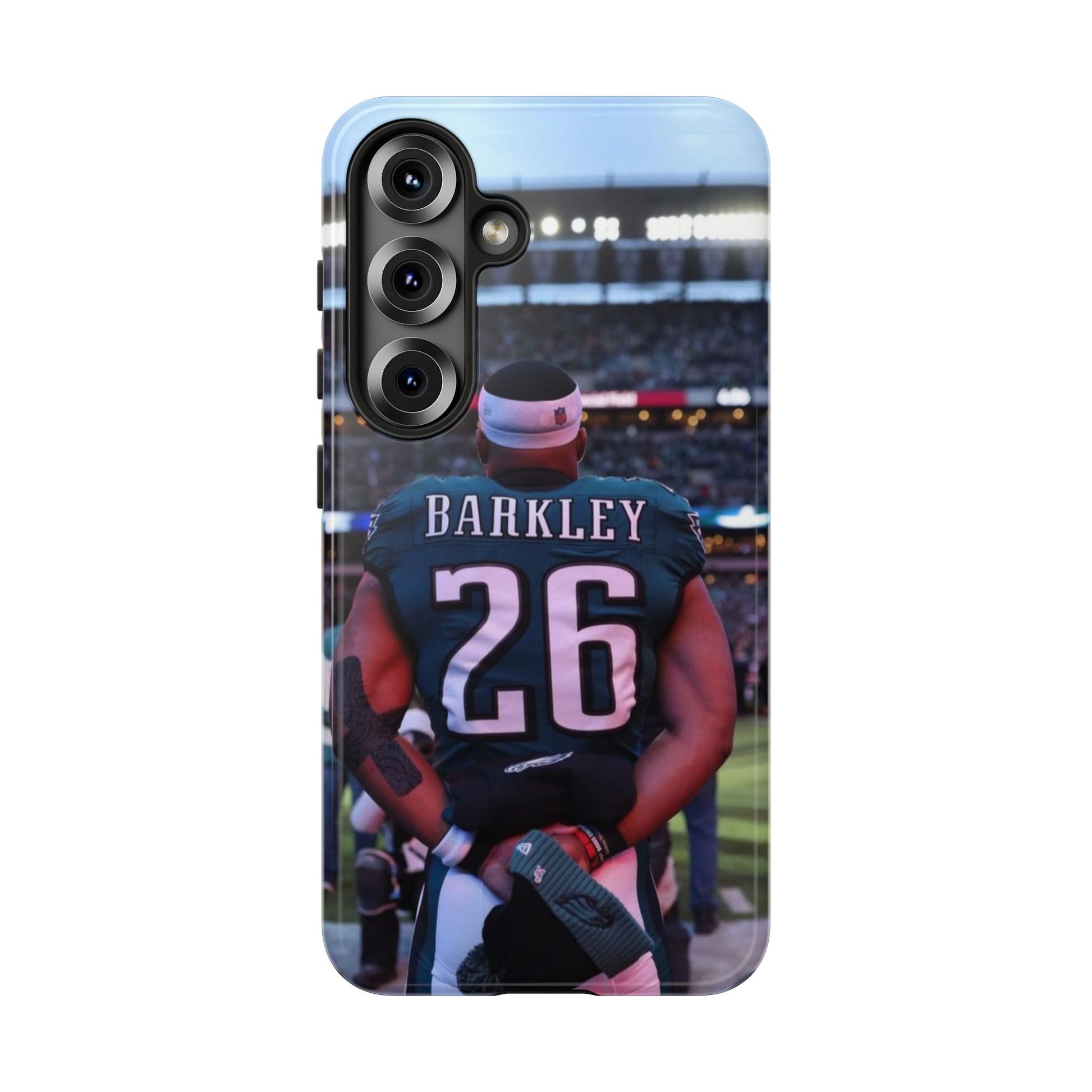 Eagles Football Saquon Barkley Tough Cases for iPhones, Samsung, and Pixel