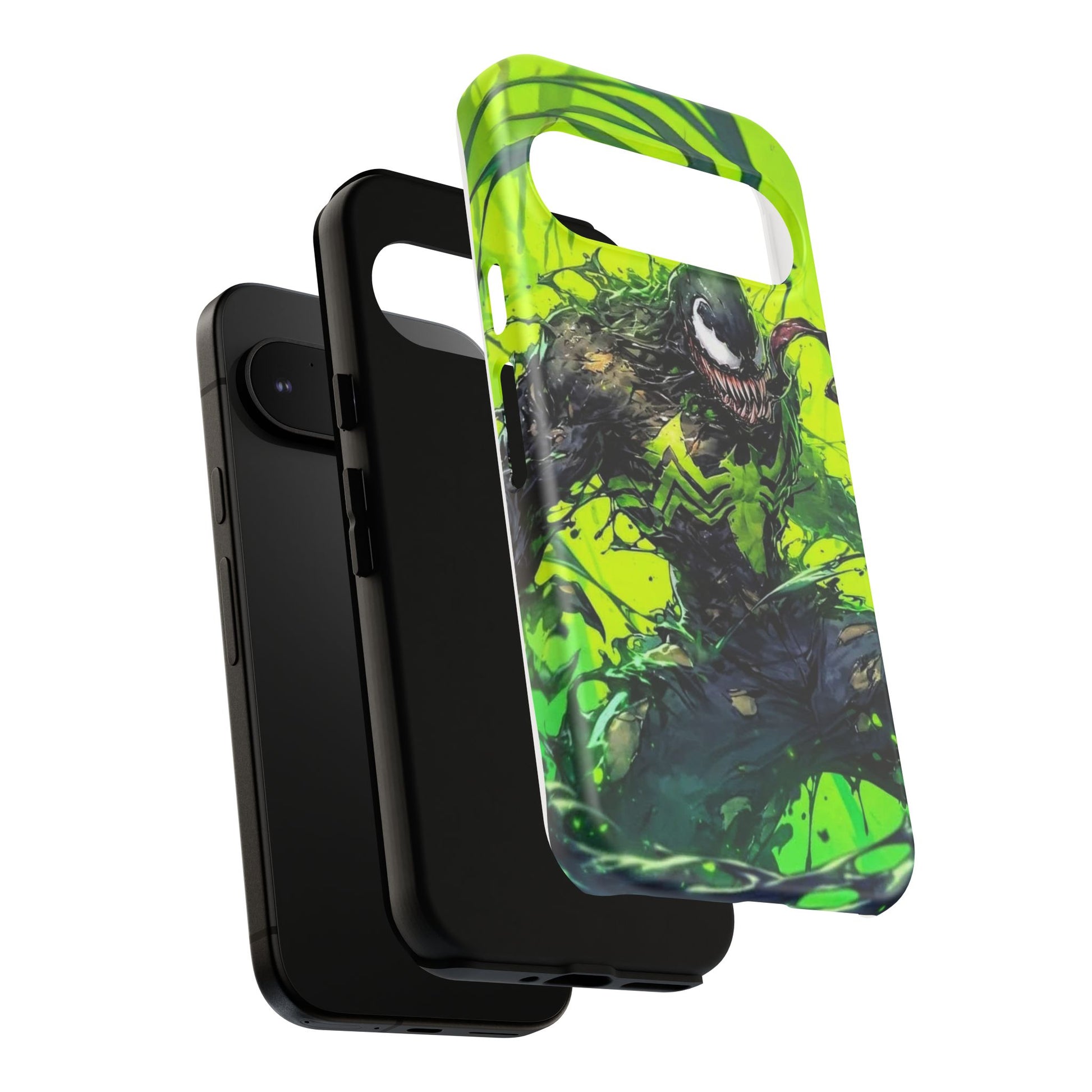 Evil Venom Phone Case, Tough Cases, Marvel Comics Phone for iPhones, Samsung, and Pixel