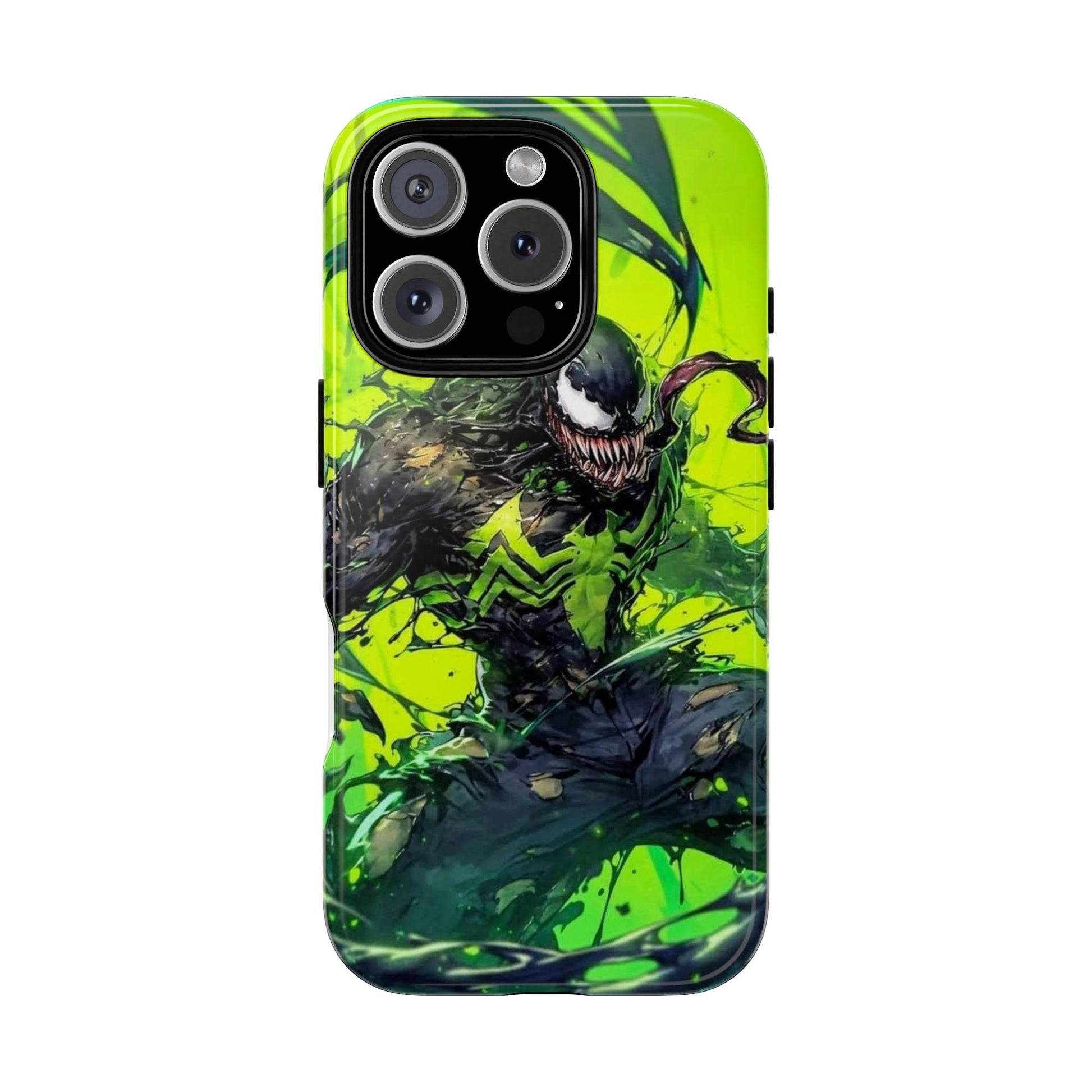 Evil Venom Phone Case, Tough Cases, Marvel Comics Phone for iPhones, Samsung, and Pixel