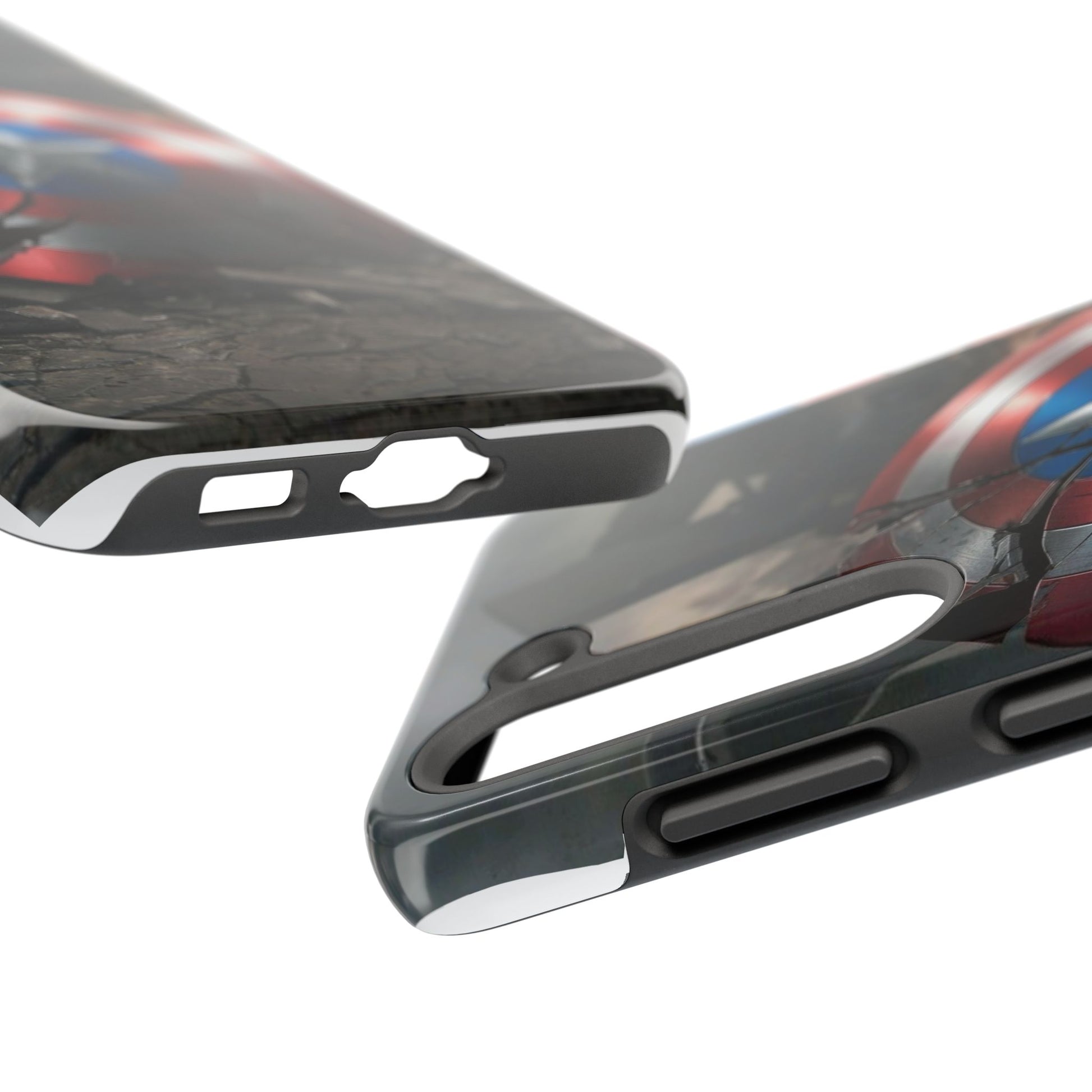 Capt. America Shield Tough Phone Cases for Iphones & Samsung Phones Durable