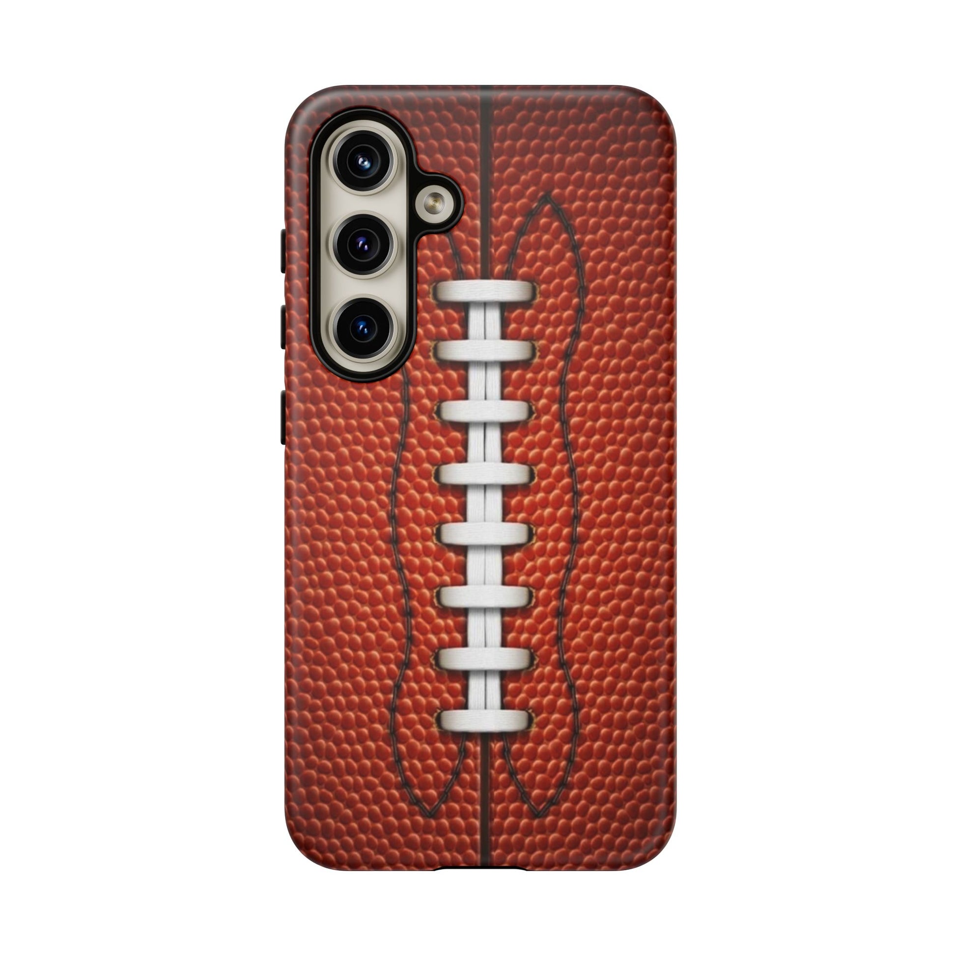 Football Pigskin Print Tough Cases for iPhones, Samsung, and Pixel