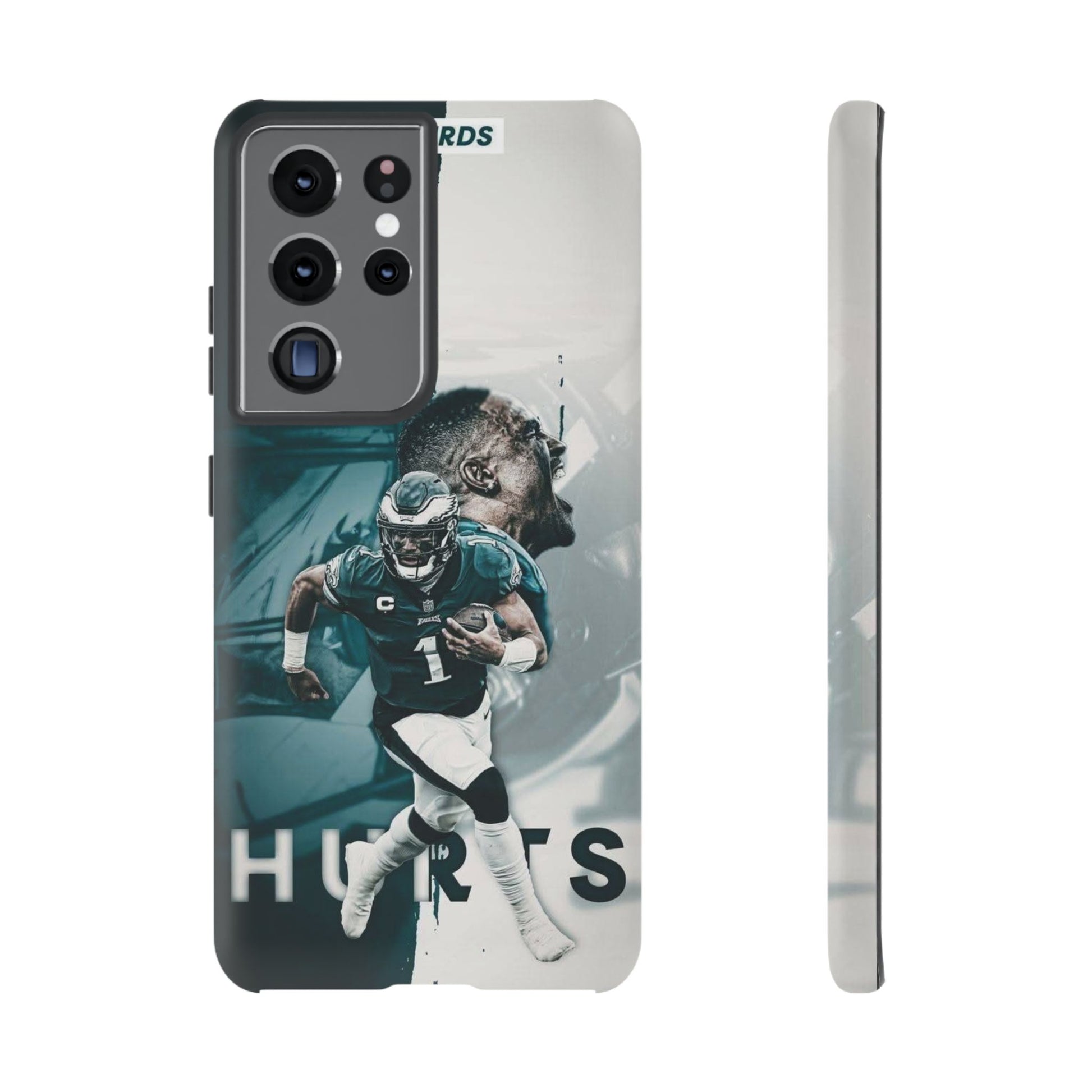 Jalen Hurts Eagles Football Tough Cases for iPhones, Samsung, and Pixel