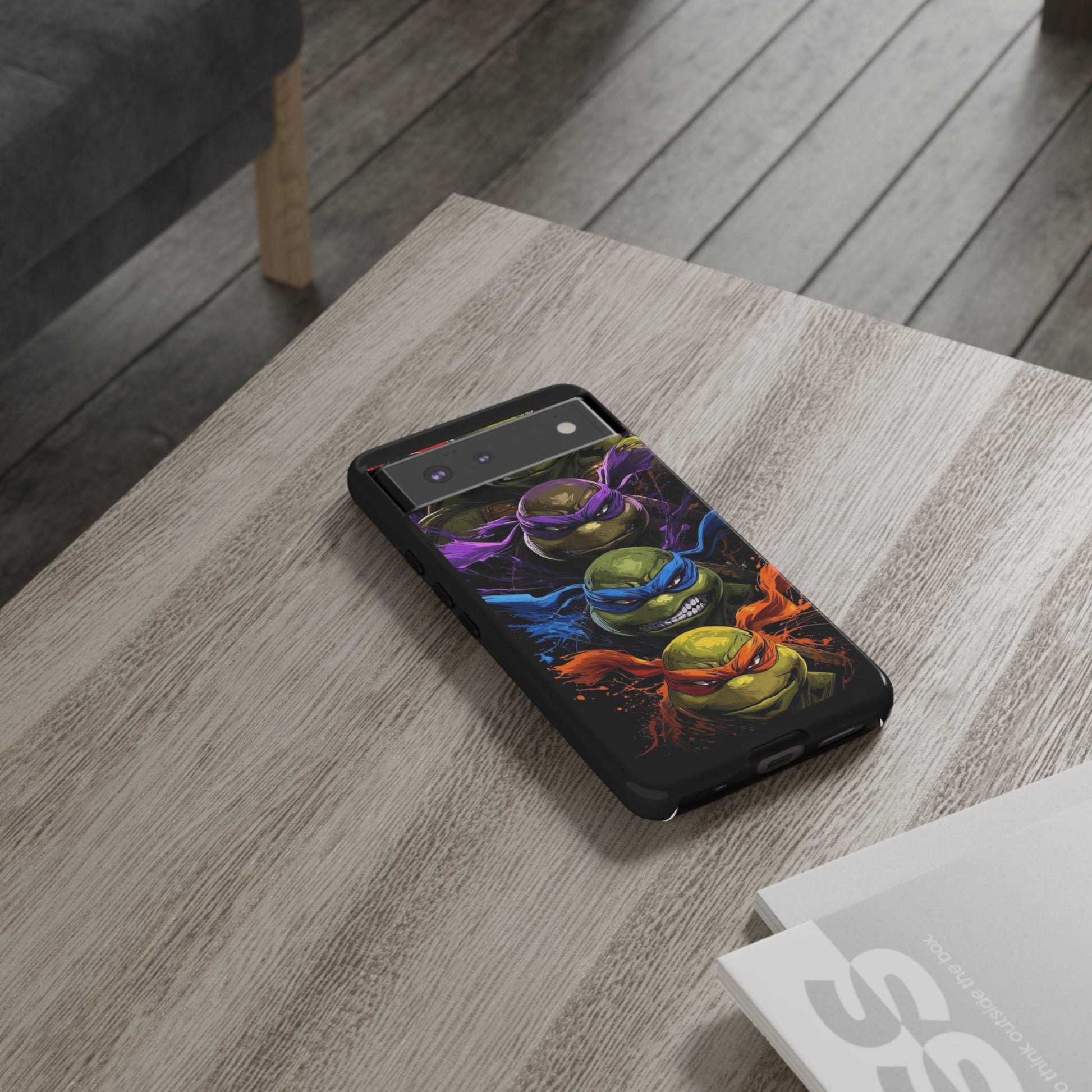 Ninja Turtles Tough Cases for iPhones, Samsung, and Pixel