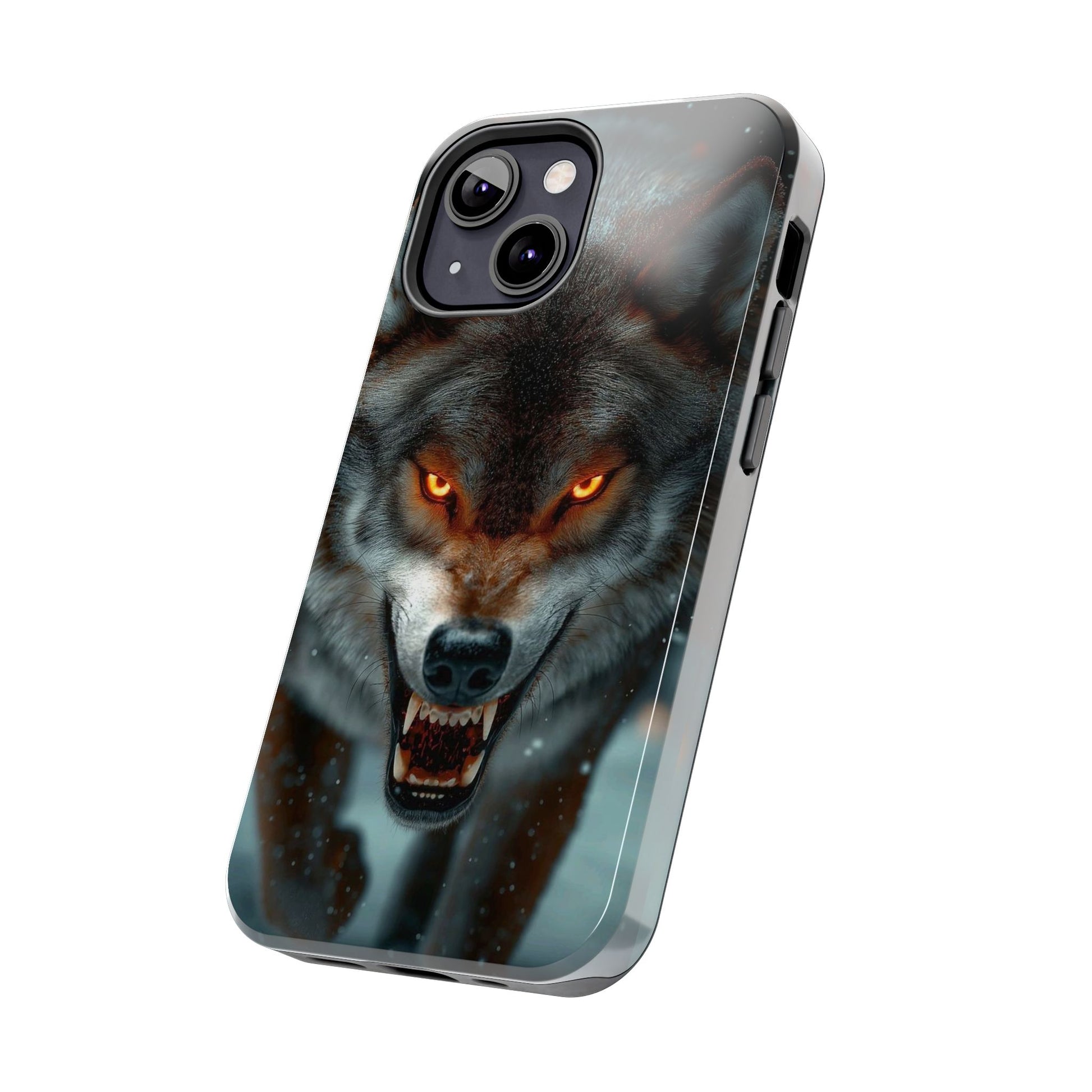 Alpha Male Wolf Themed Tough Phone Cases for Iphones & Samsung Phones