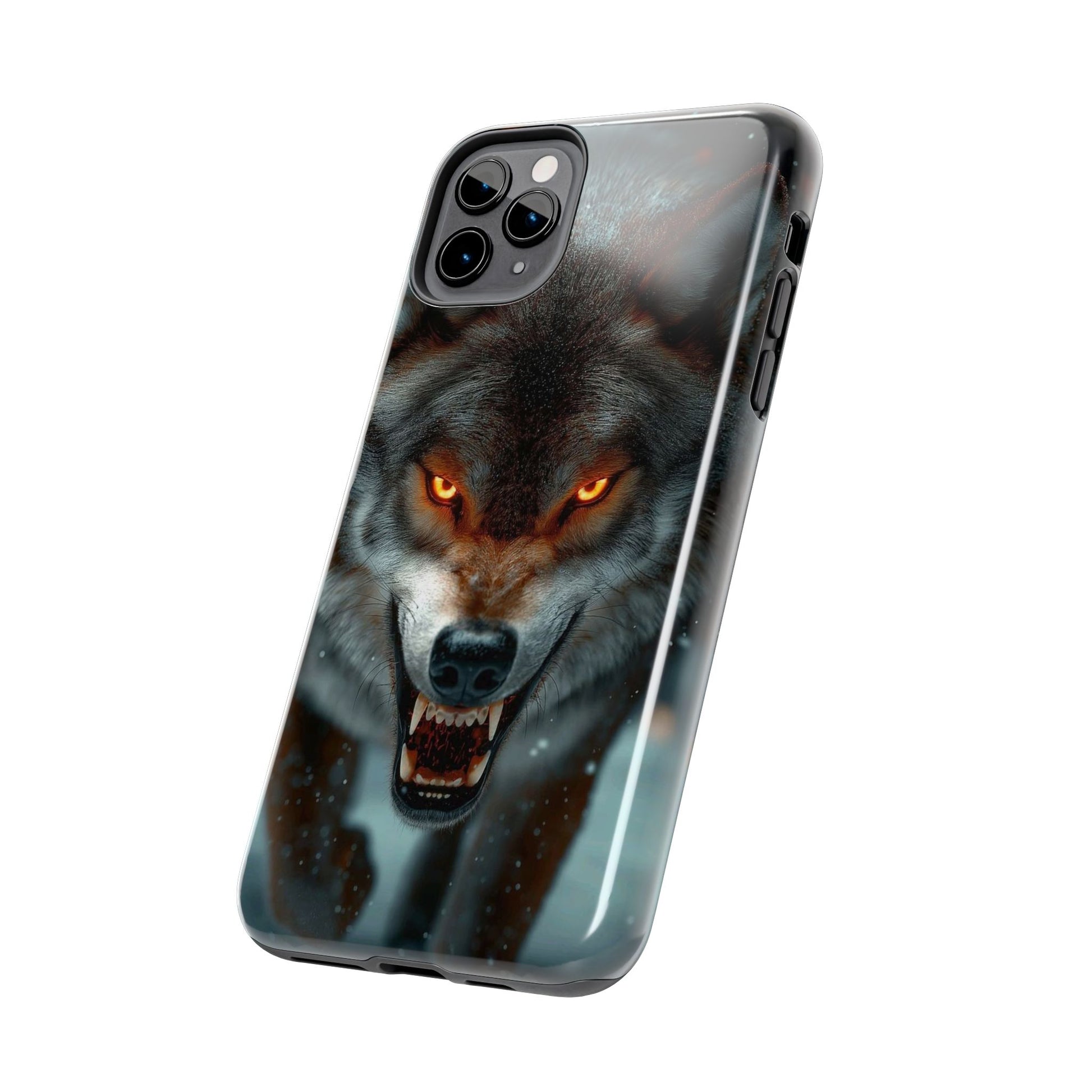 Alpha Male Wolf Themed Tough Phone Cases for Iphones & Samsung Phones