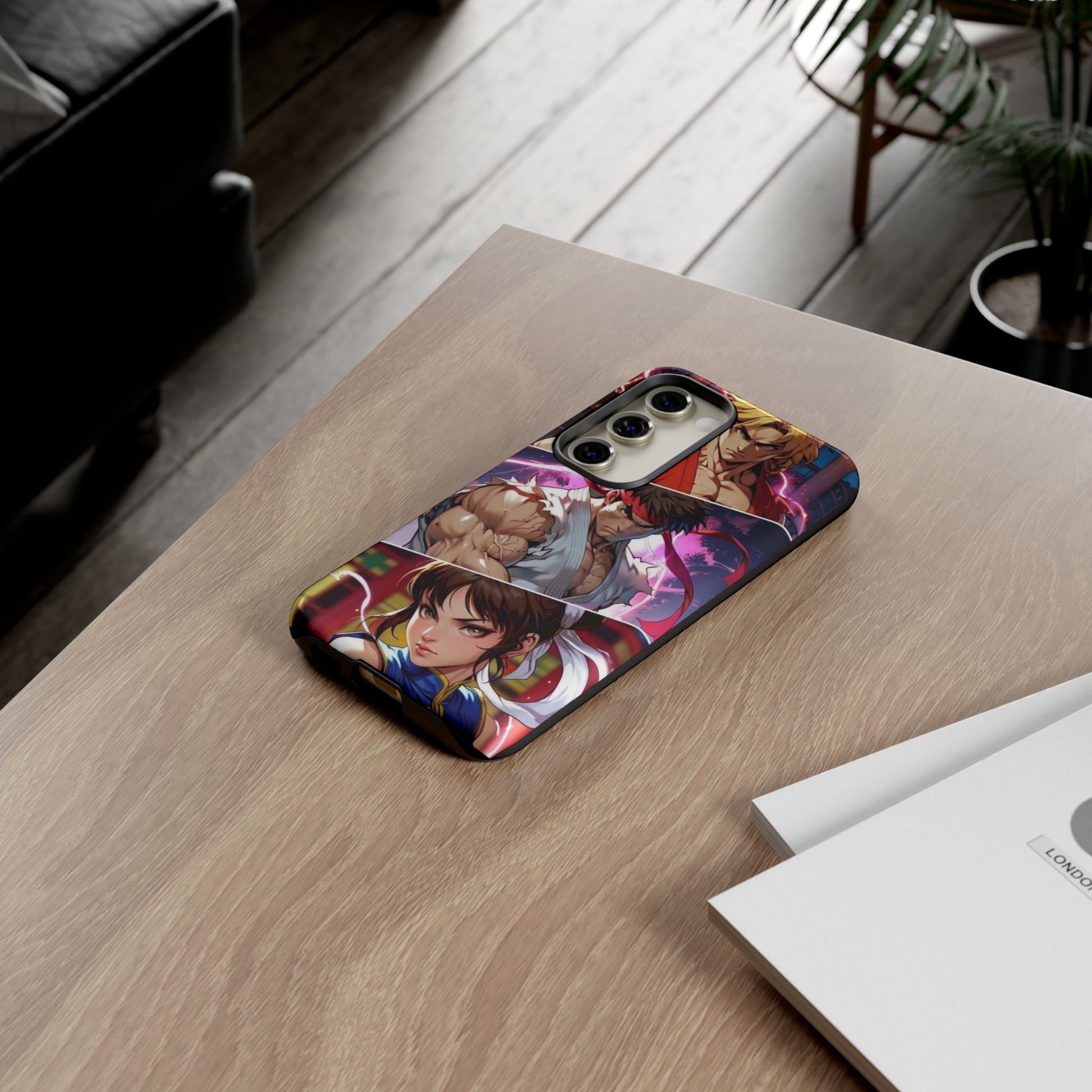 Street Fighter Gamer Theme Tough Cases for iPhones, Samsung, and Pixel
