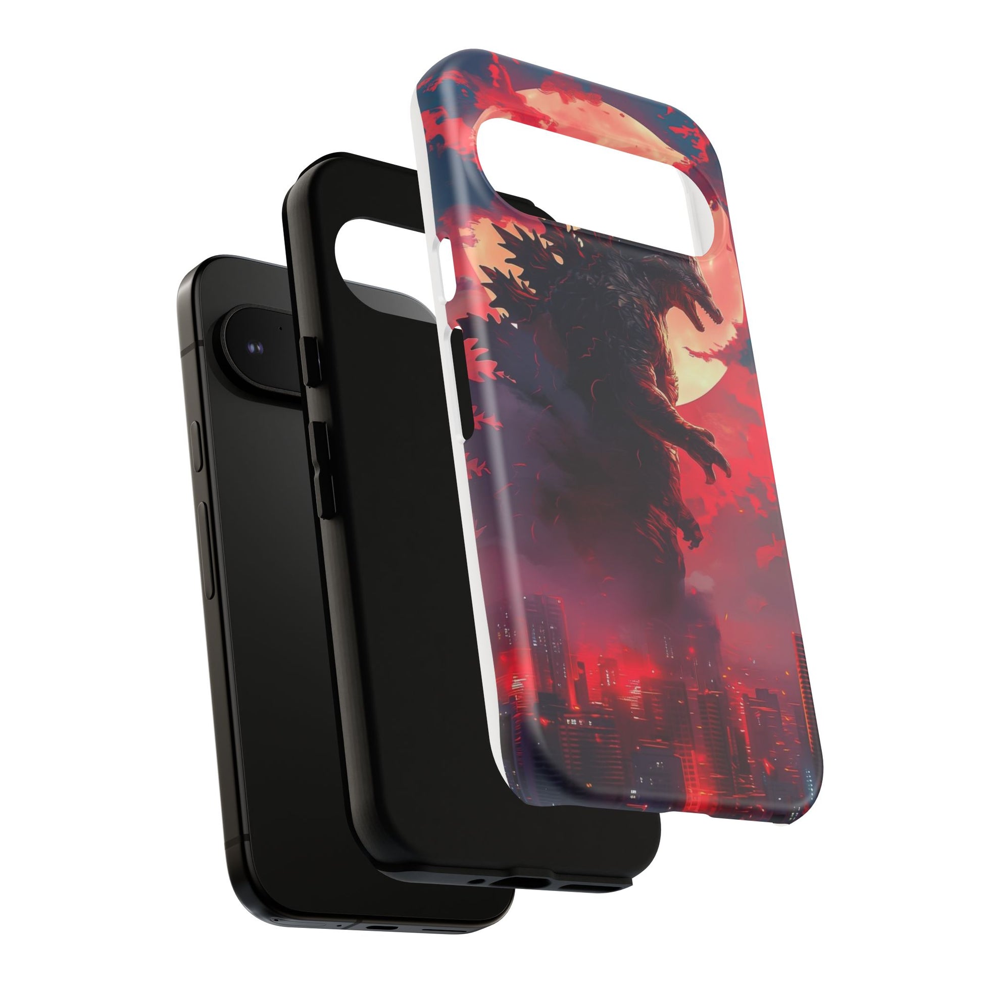 King of Monsters Godzilla Tough Phone Cases for iPhones, Samsung, and Pixel