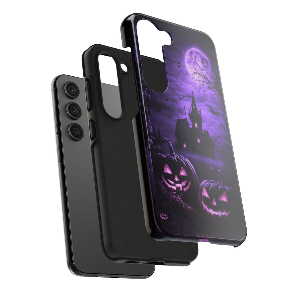 Haunted House Halloween Theme Phone Cases for iPhones & Samsung Phones