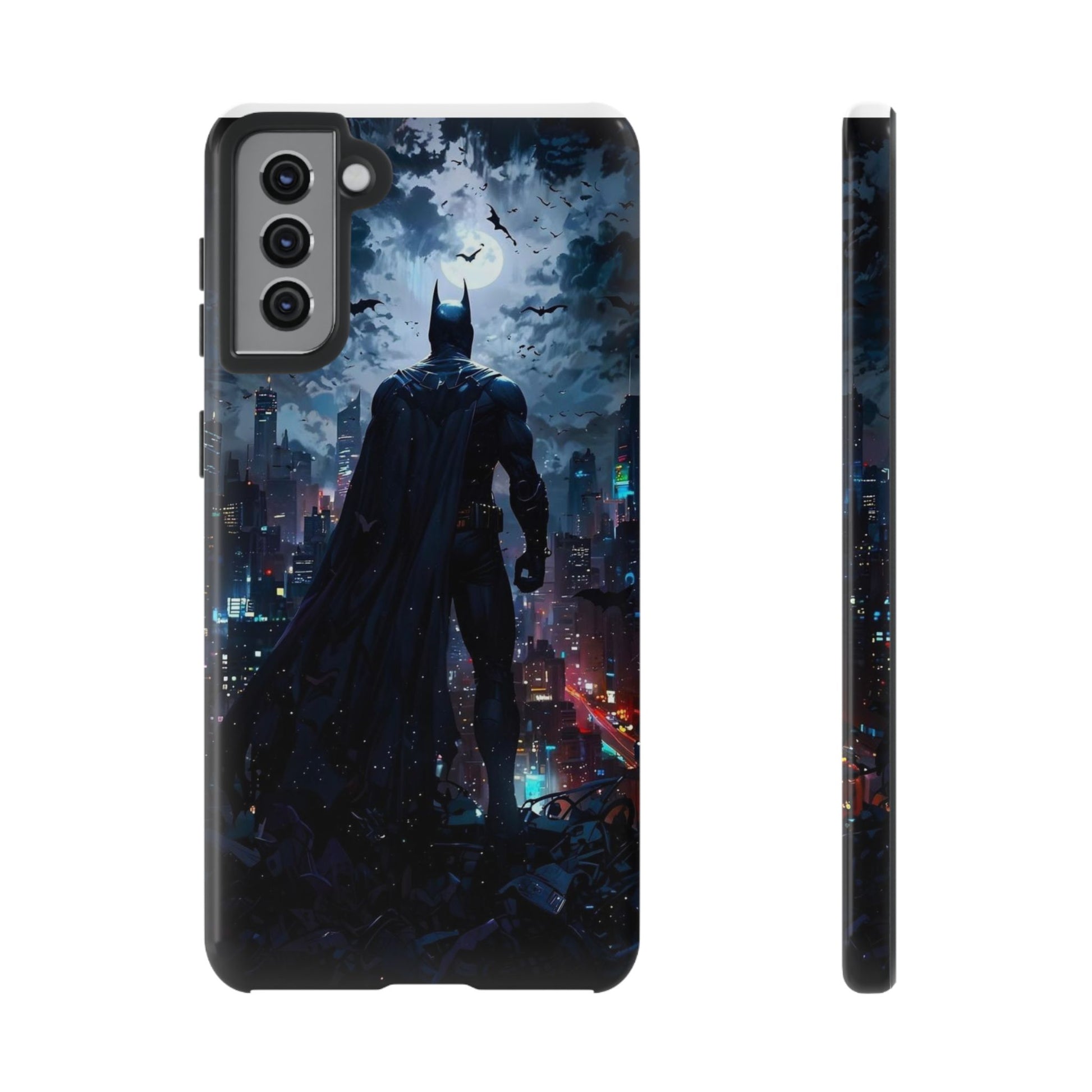 Gotham City Batman Tough Cases for iPhones, Samsung, and Pixel