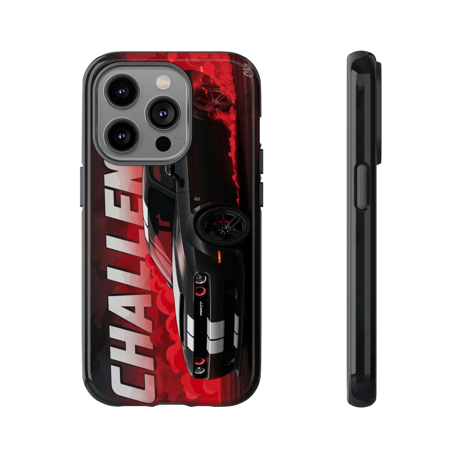 Hellcat Challenger Durable Tough Cases for iPhones, Samsung, and Pixel