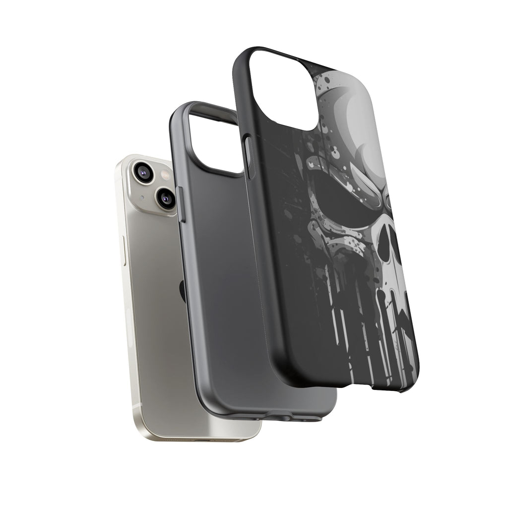 Punisher Skull Tough Cases for iPhones, Samsung, and Pixel