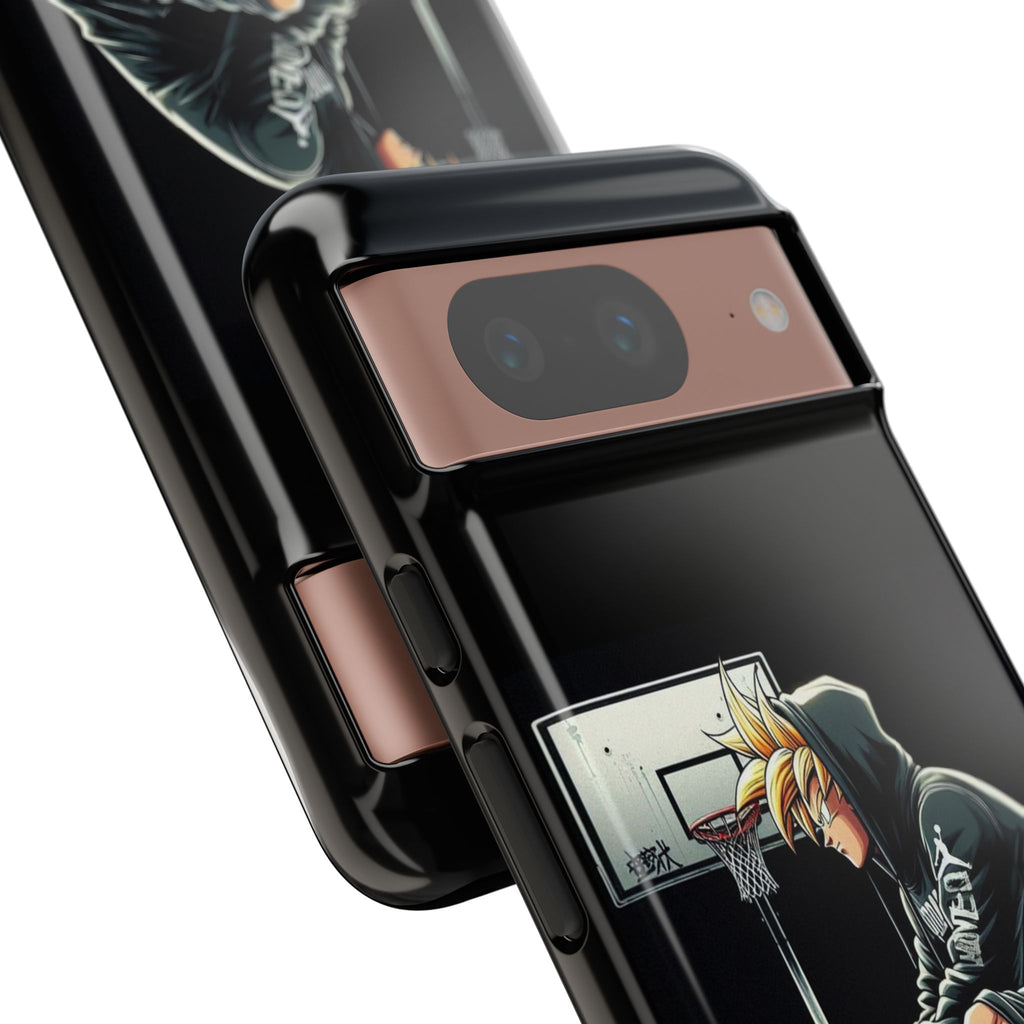 Son Goku Basketball Tough Cases for iPhones, Samsung, and Pixel