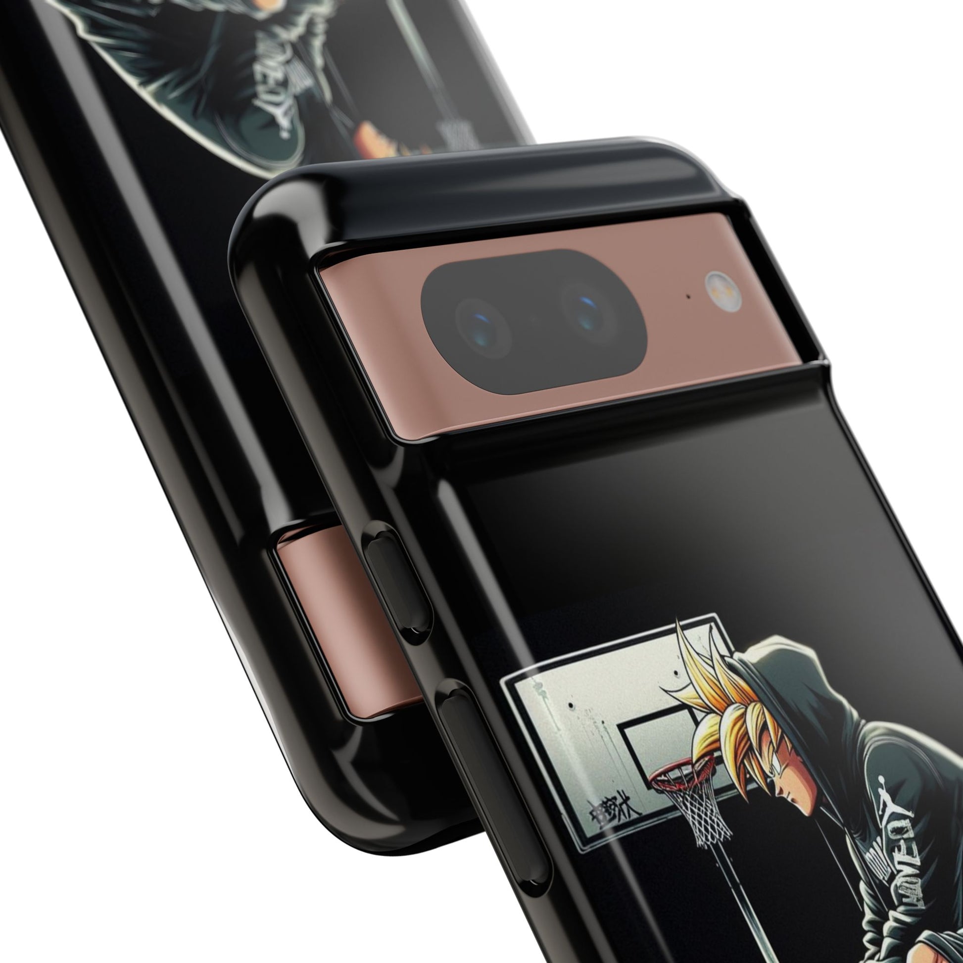 Son Goku Basketball Tough Cases for iPhones, Samsung, and Pixel