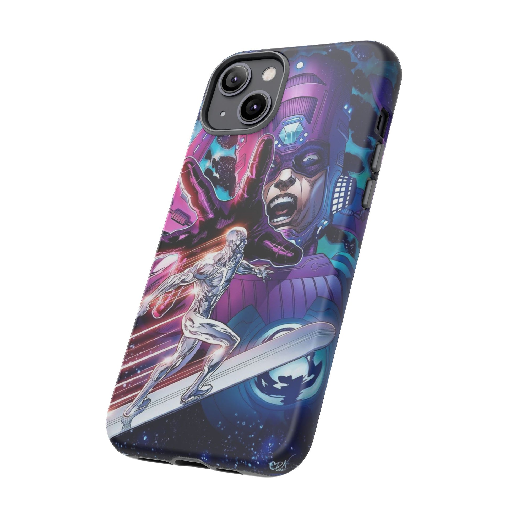 Galactus x Silver Surfer Marvel Phone Case, Tough Cases for iPhones, Samsung, and Pixel