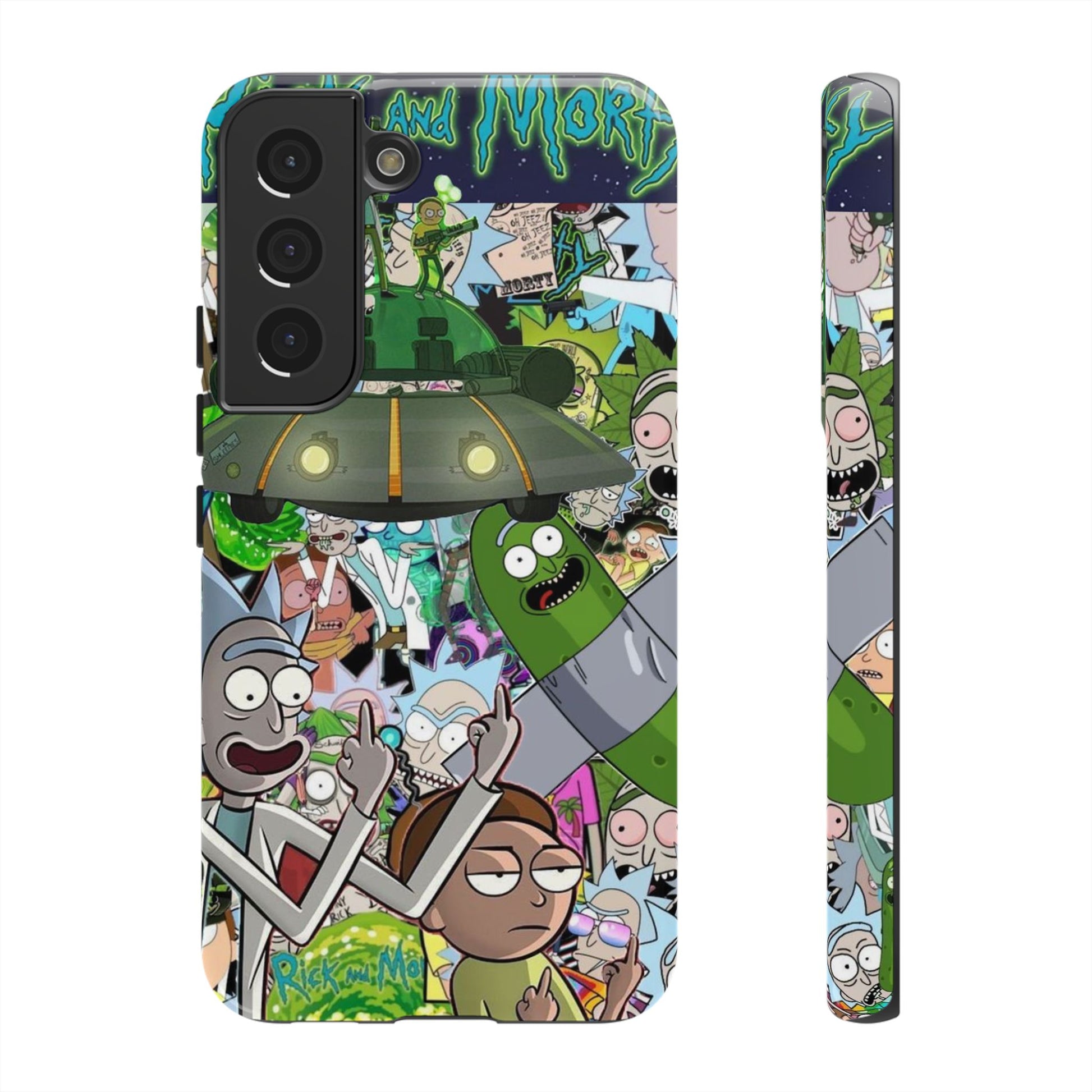 Rick and Morty Phone Case, Tough Cases for iPhones, Samsung, and Pixel