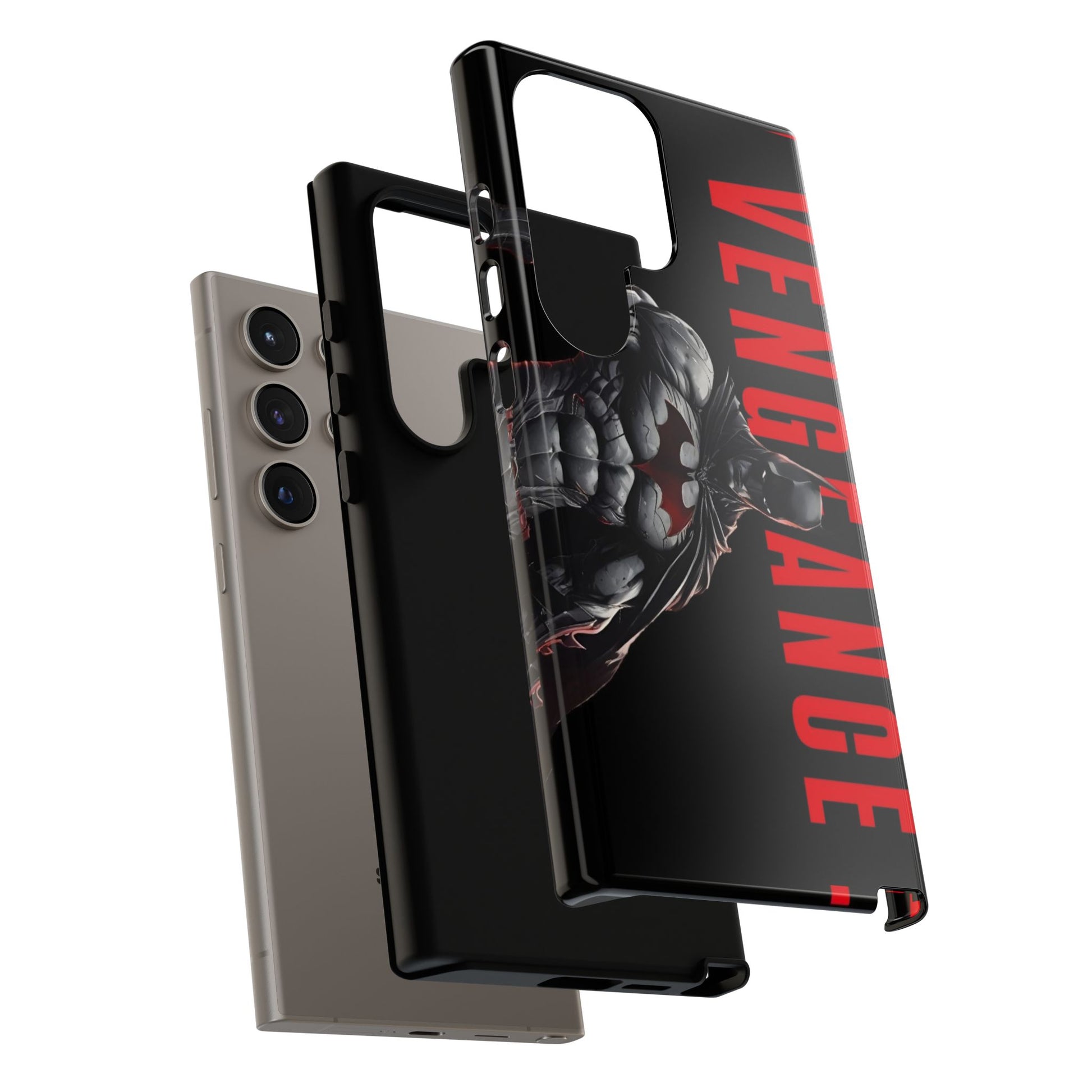 DC Comics Batman Vengence Tough Cases for iPhones, Samsung, and Pixel
