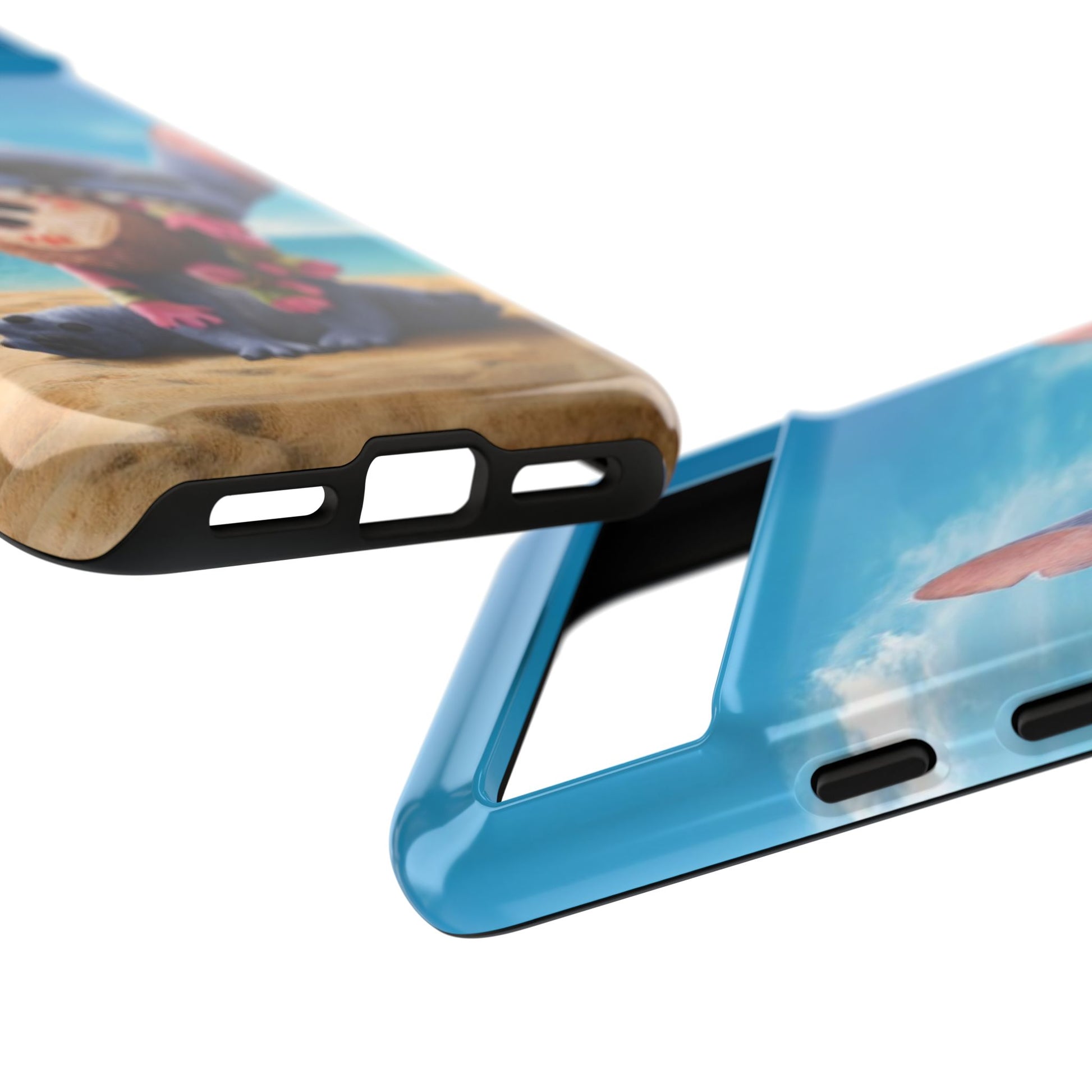 Stitch Beach Sunset Landscape Phone Case for iPhone, Samsung Galaxy, & Pixel Phones