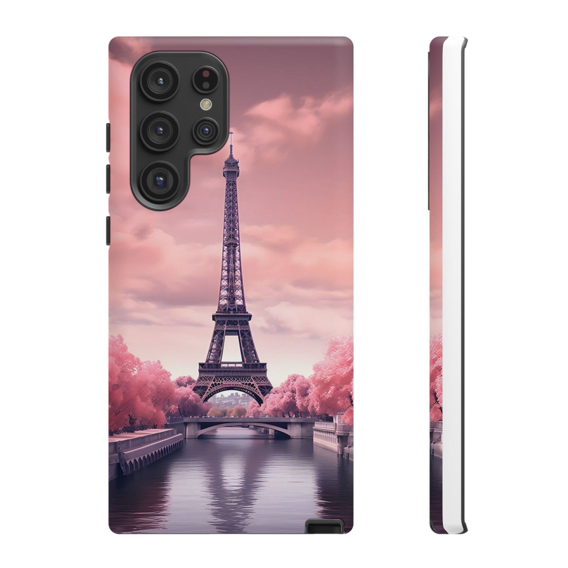 Eiffel Tower Paris Tough Cases for iPhones, Samsung, and Pixel