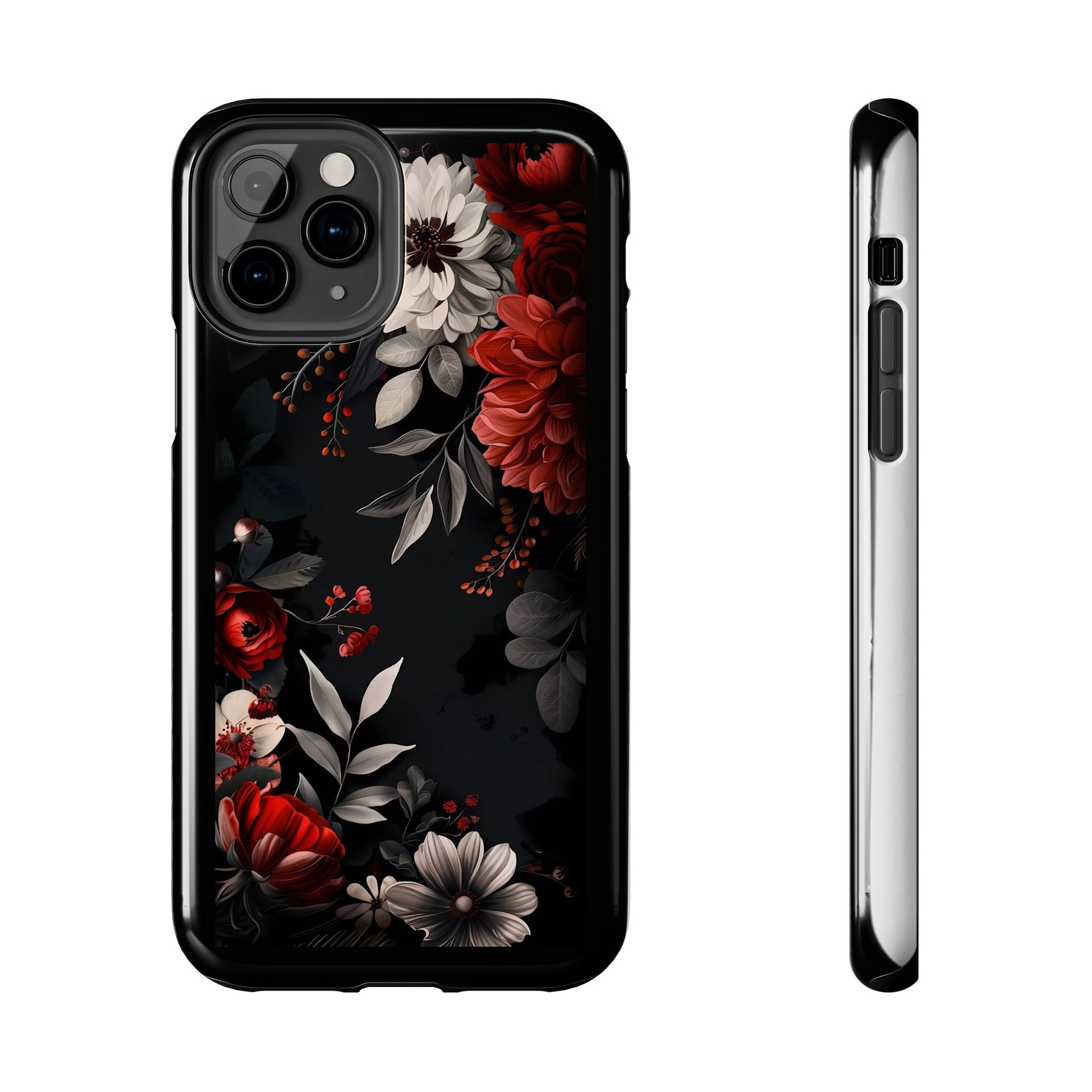 Floral Design Tough Phone Cases for iPhone & Samsung Galaxy Phones