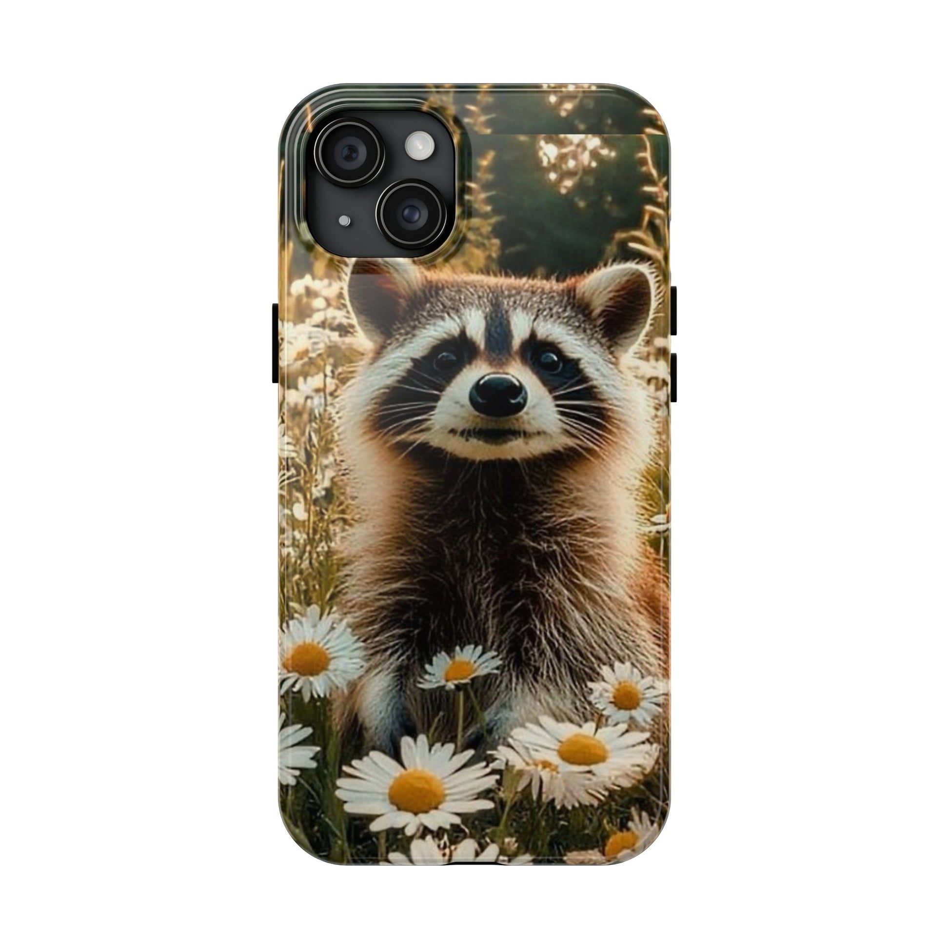 Cute Raccoon Theme Phone Cases for iPhones & Samsung Phones