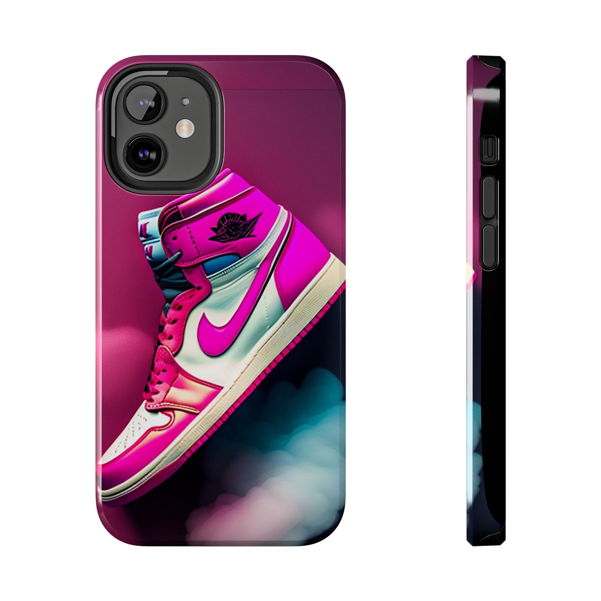 Pink Jordan Sneakers Phone Cases for iPhones & Samsung Phones