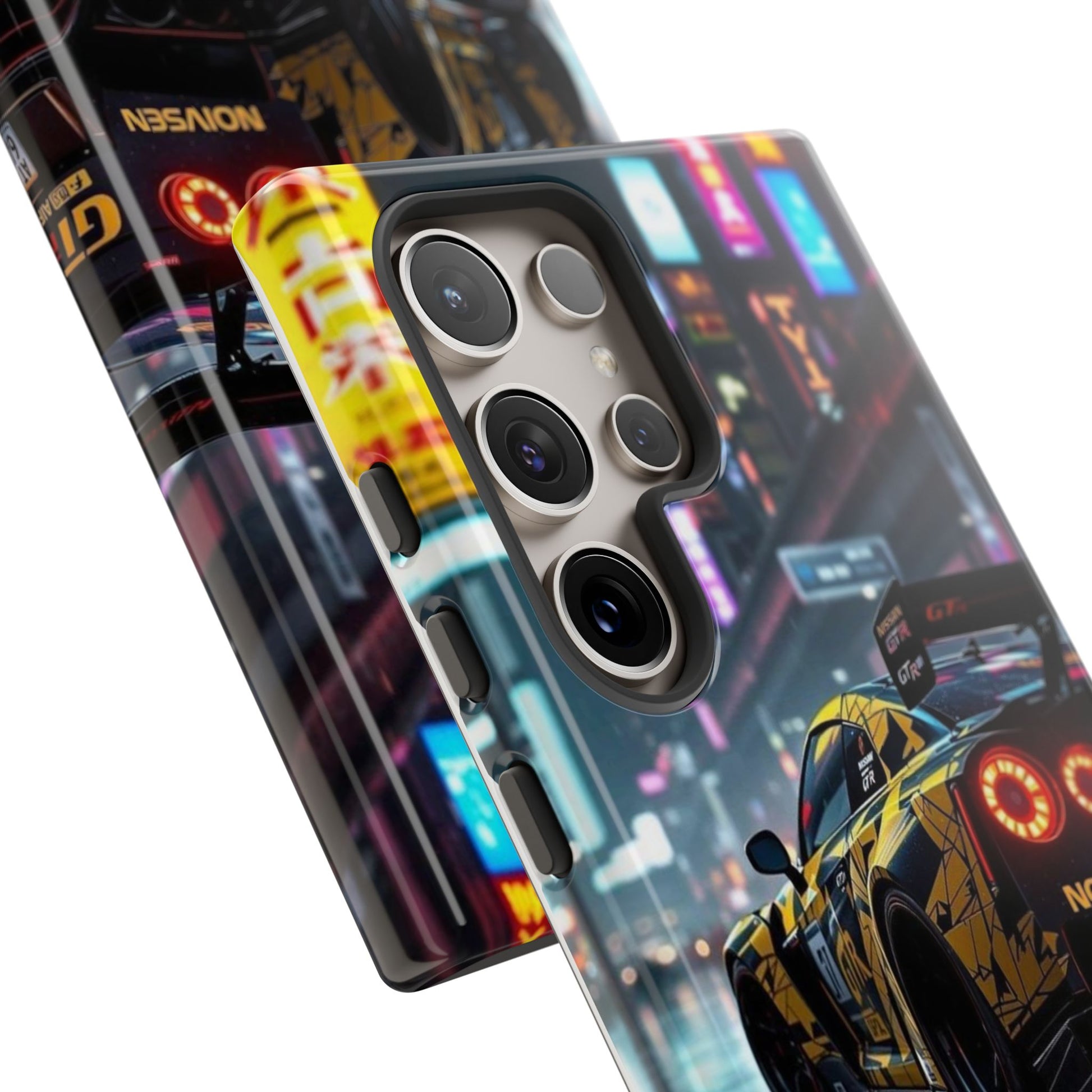 Nissan GTR in Japan Art Tough Cases for iPhones, Samsung, and Pixel