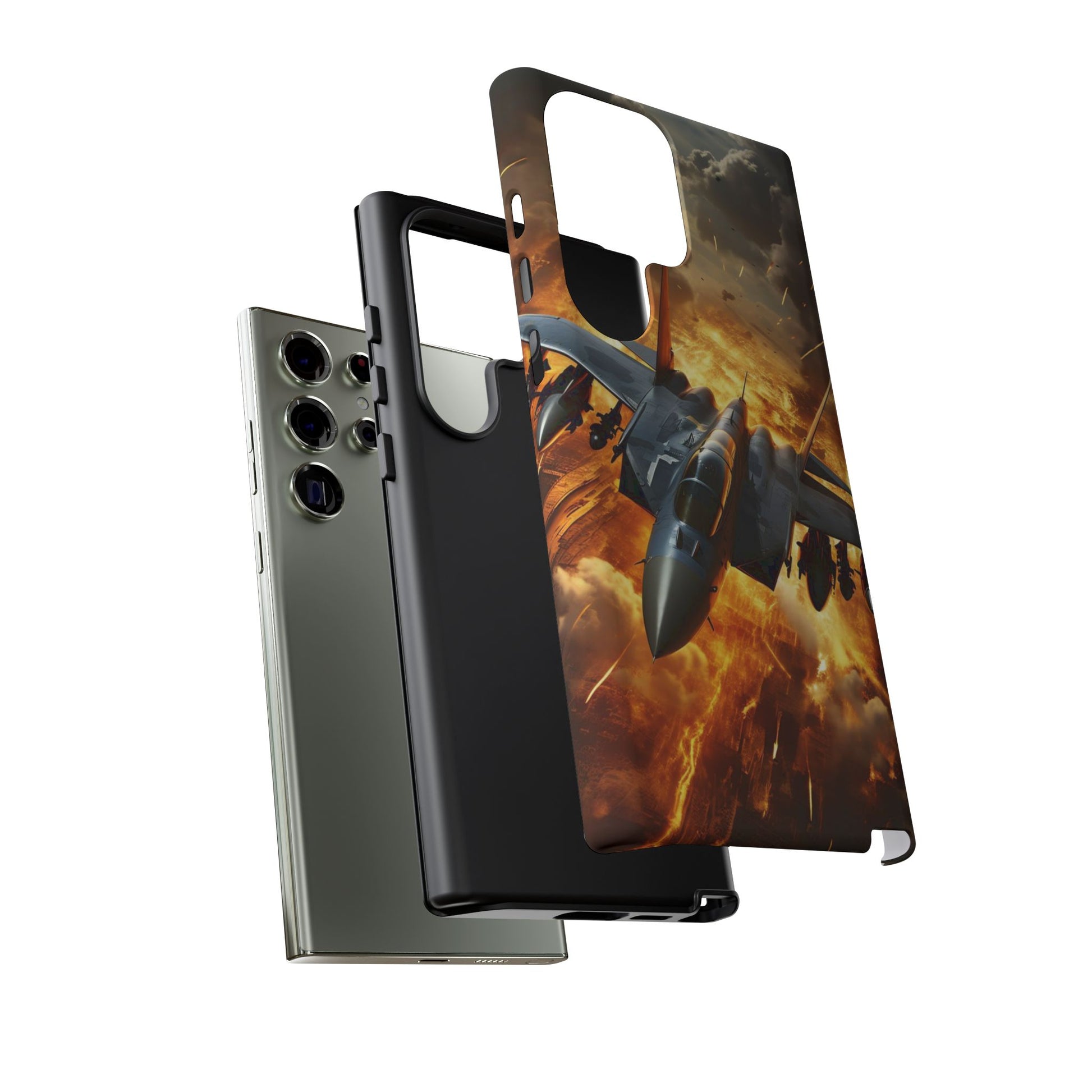 F-15 Fighter Jet Tough Cases for iPhones, Samsung, and Pixel