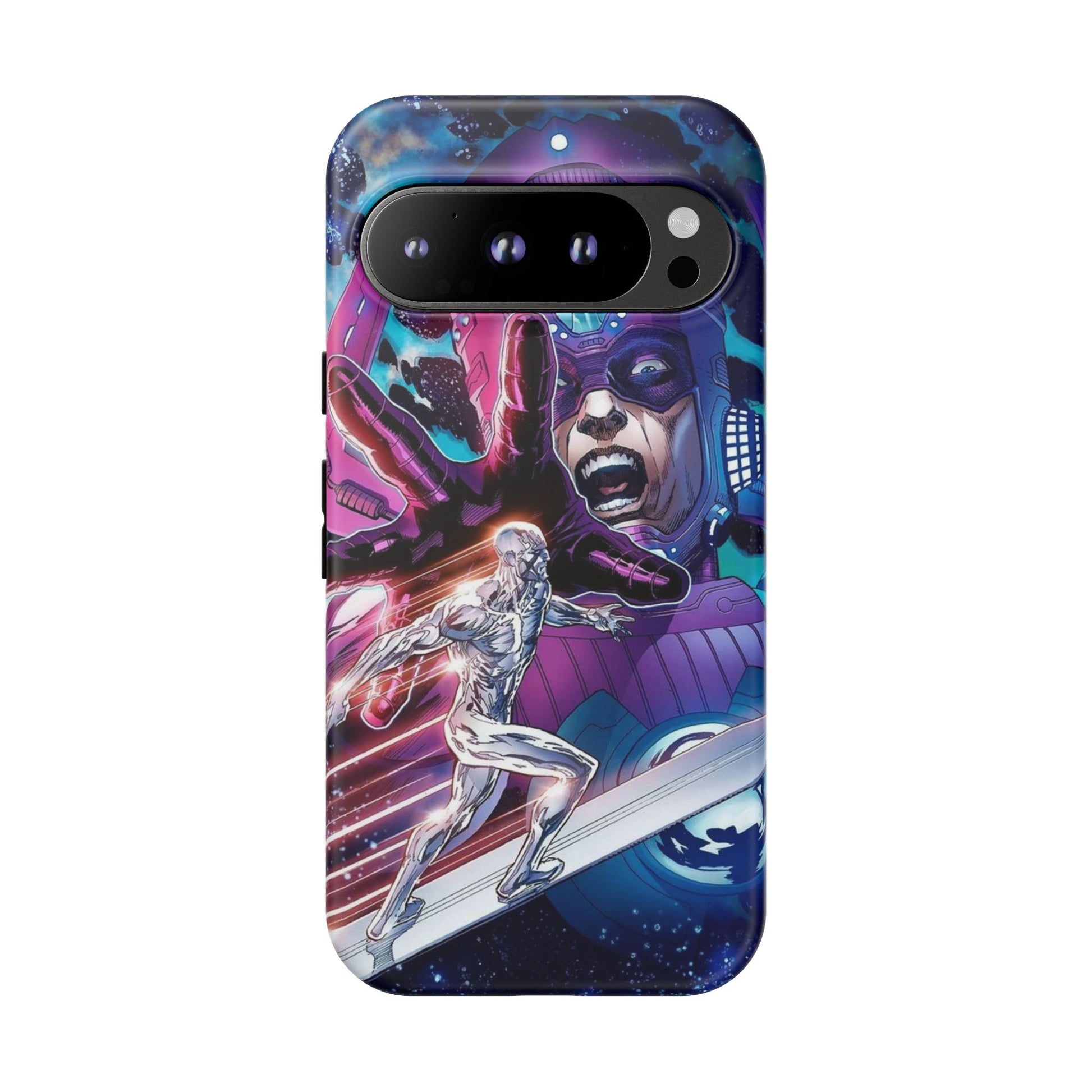 Galactus x Silver Surfer Marvel Phone Case, Tough Cases for iPhones, Samsung, and Pixel