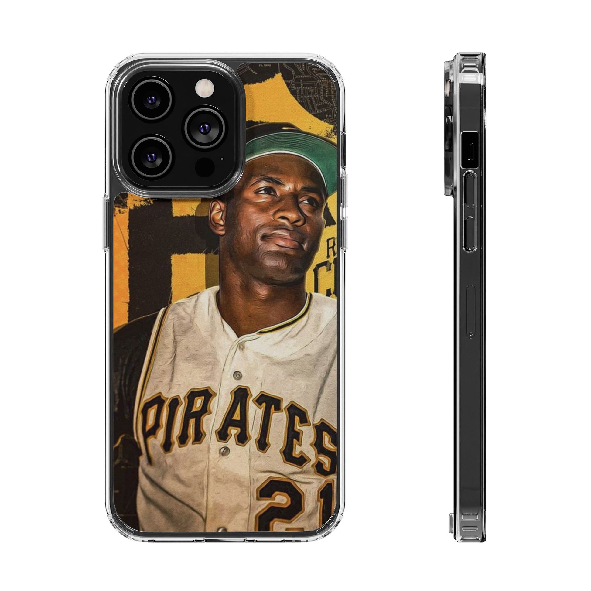 Clemente 21 Baseball Legend inspired Protective Iphone and Samsung case