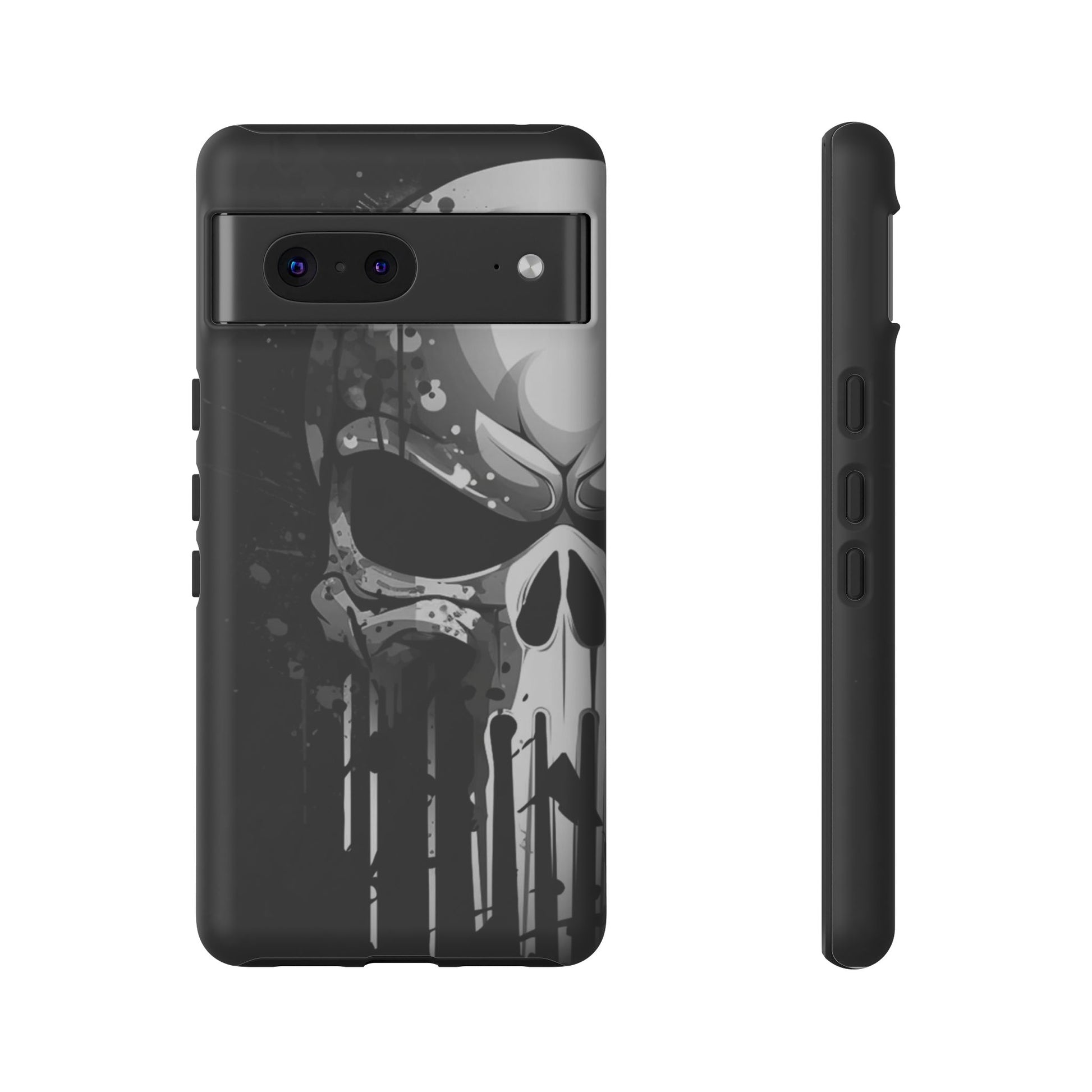 Punisher Skull Tough Cases for iPhones, Samsung, and Pixel