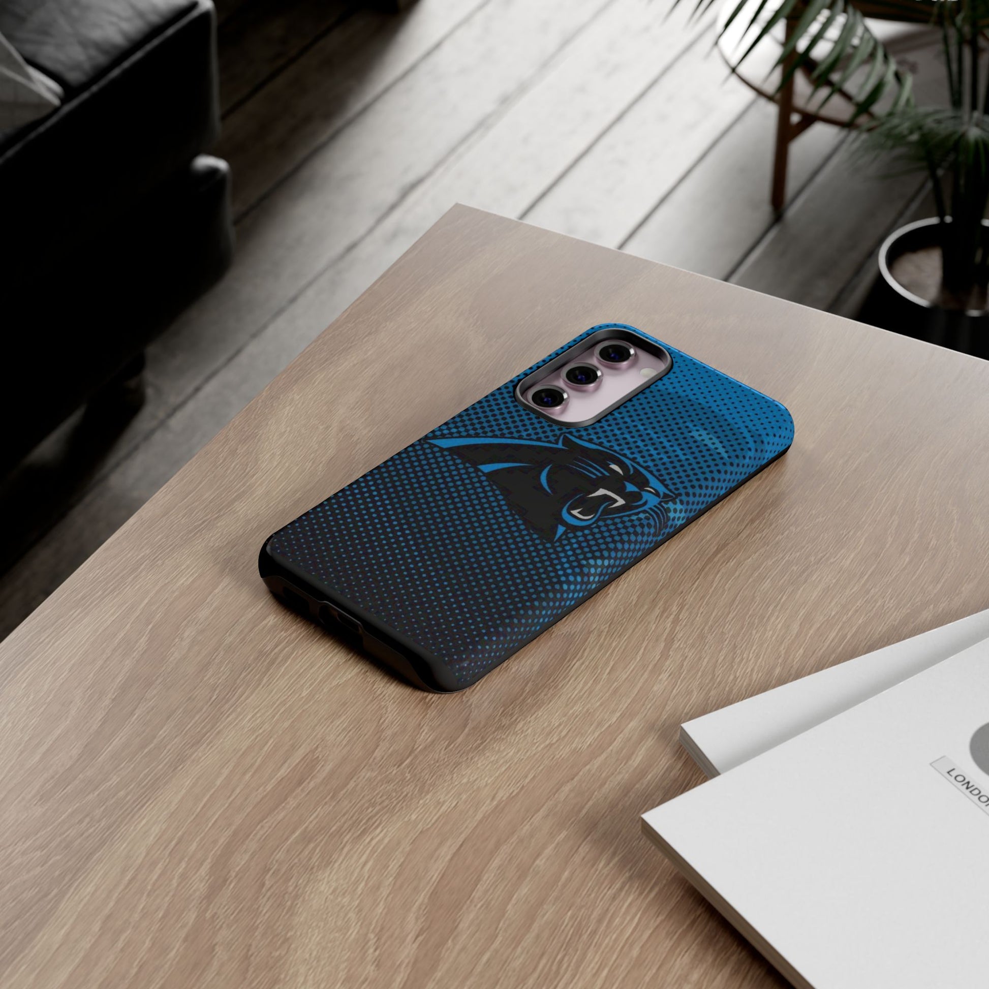 Carolina Panthers Football Logo Tough Cases for iPhones, Samsung, and Pixel