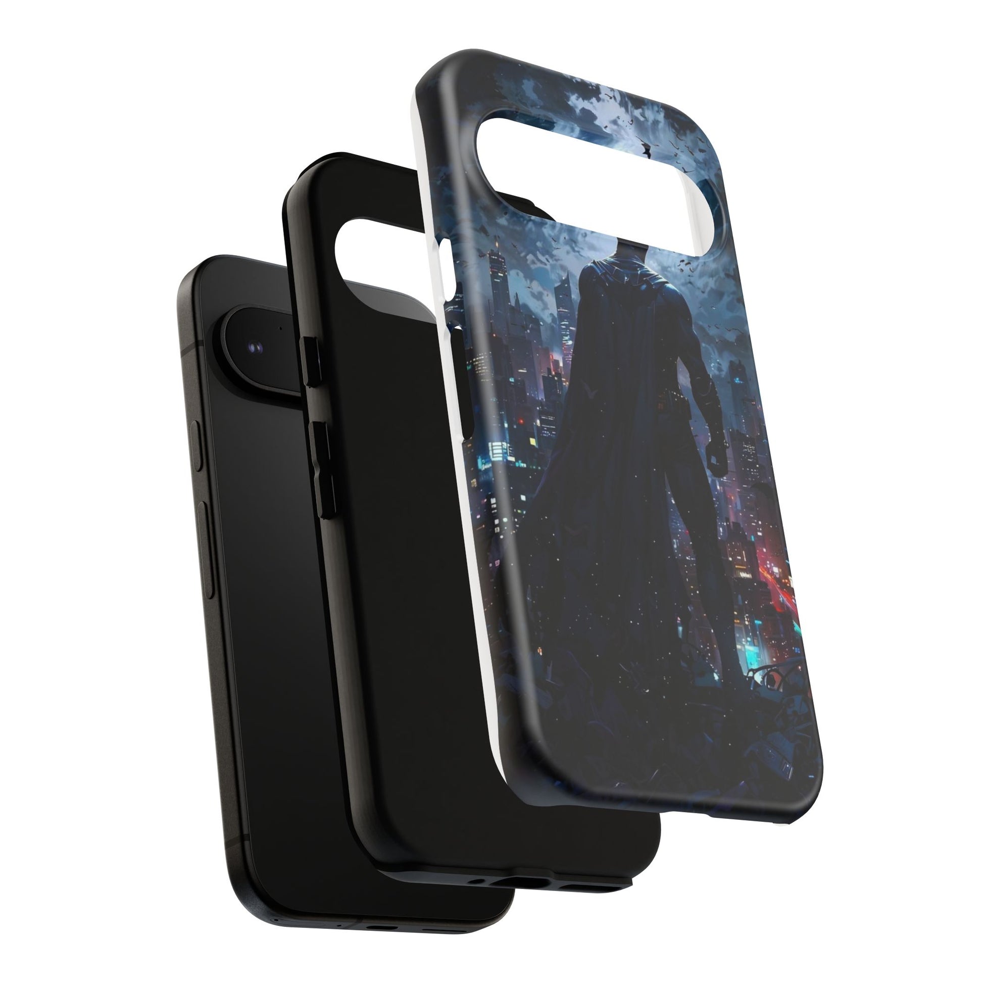 Gotham City Batman Tough Cases for iPhones, Samsung, and Pixel