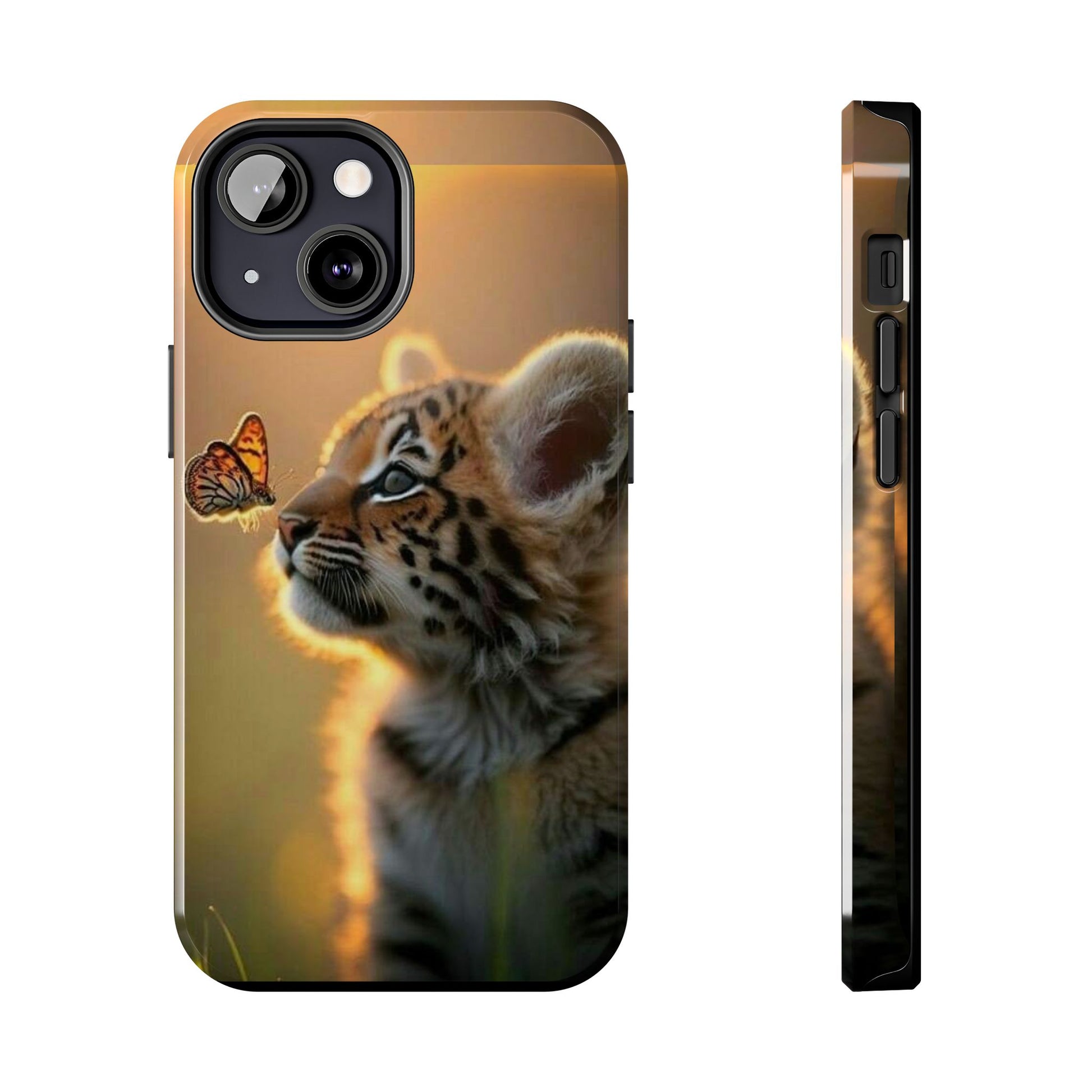 Tiger Cub Theme Phone Cases for iPhones & Samsung Phones