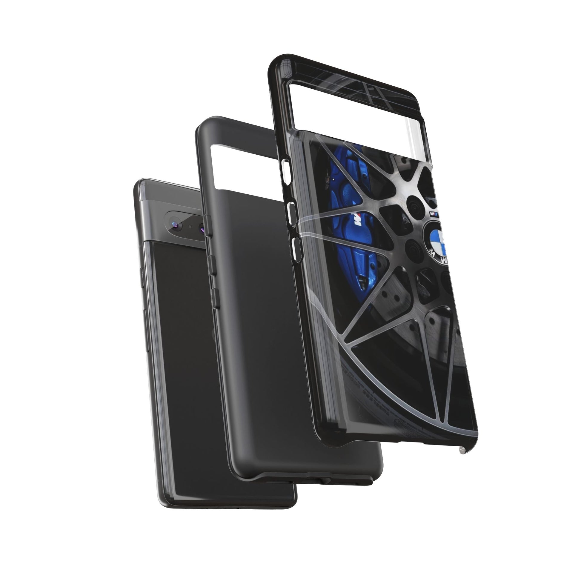 BMW M3 Racing Wheels Tough Cases for iPhones, Samsung, and Pixel